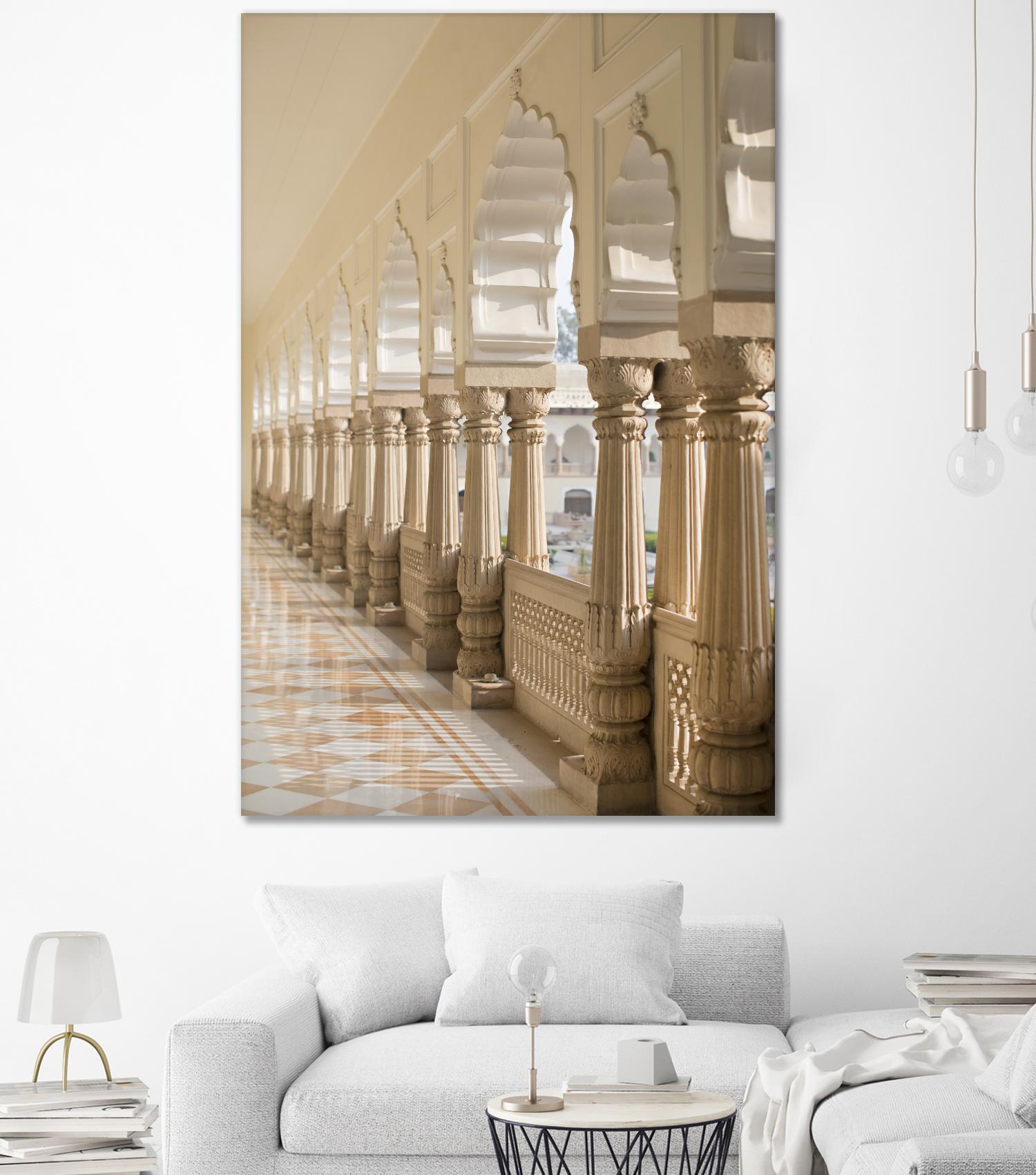 Trough the Chakras I by Karyn Millet on GIANT ART - white antique