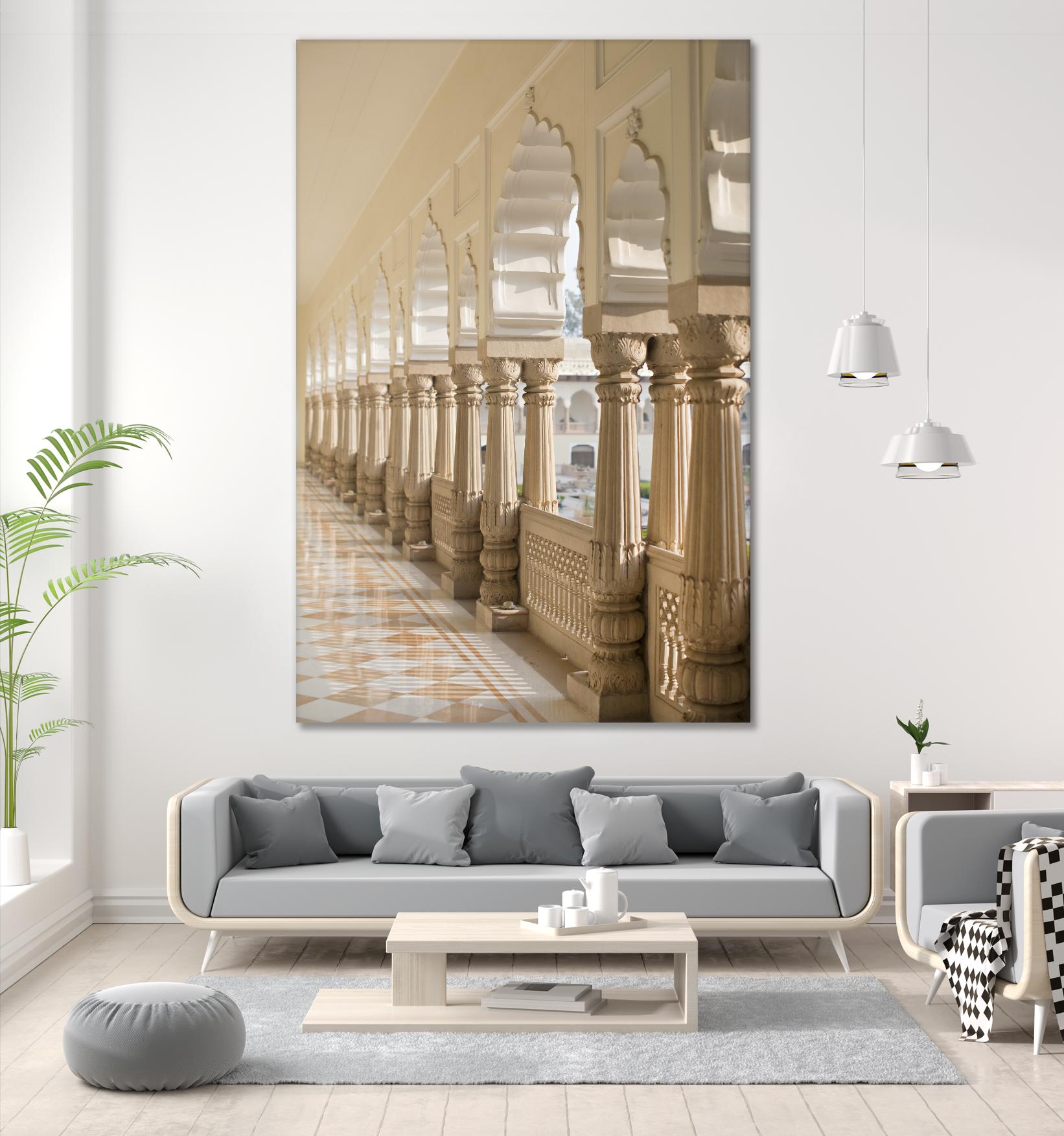 Trough the Chakras I by Karyn Millet on GIANT ART - white antique