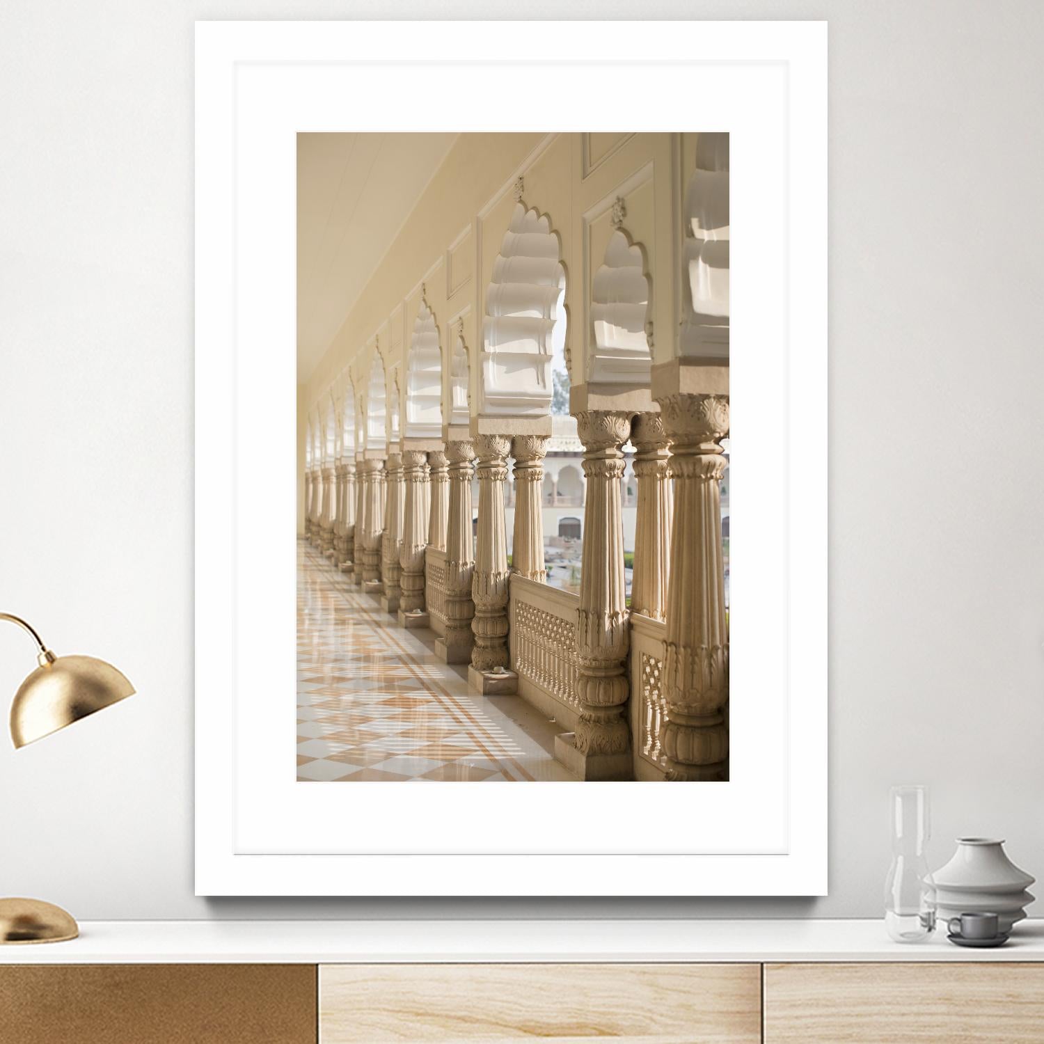 Trough the Chakras I by Karyn Millet on GIANT ART - white antique