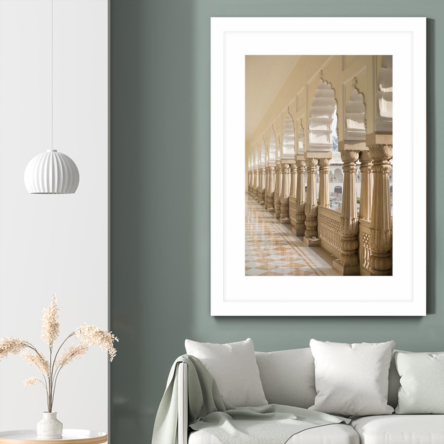 Trough the Chakras I by Karyn Millet on GIANT ART - white antique