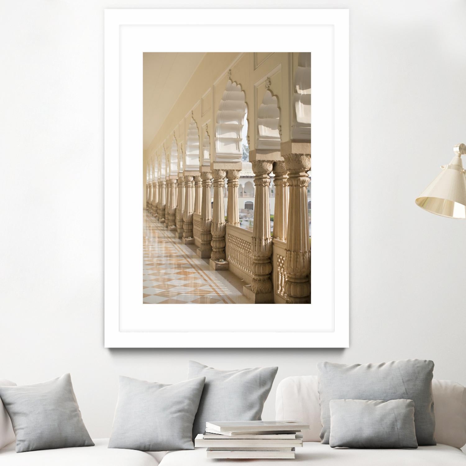 Trough the Chakras I by Karyn Millet on GIANT ART - white antique