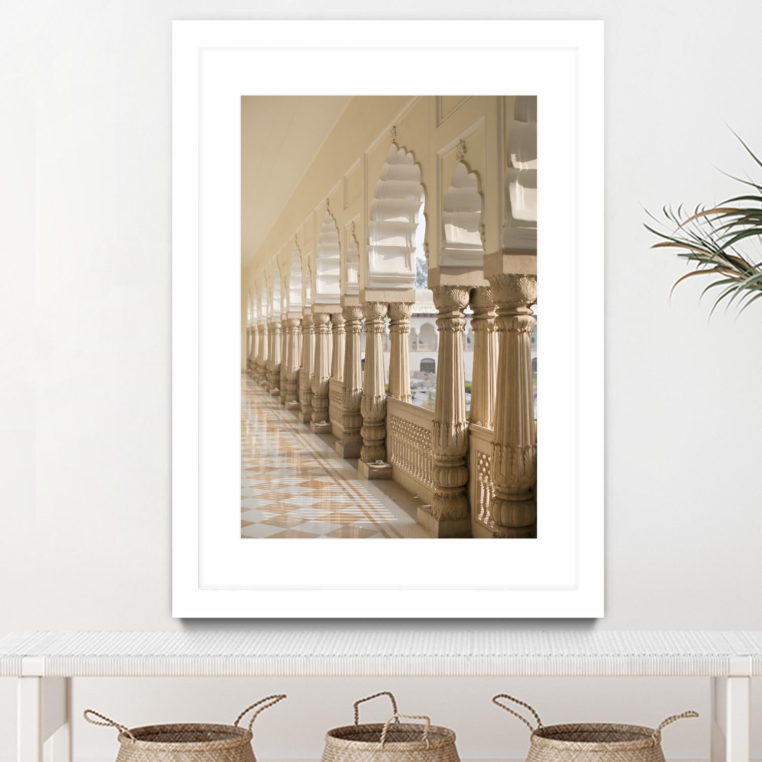 Trough the Chakras I by Karyn Millet on GIANT ART - white antique