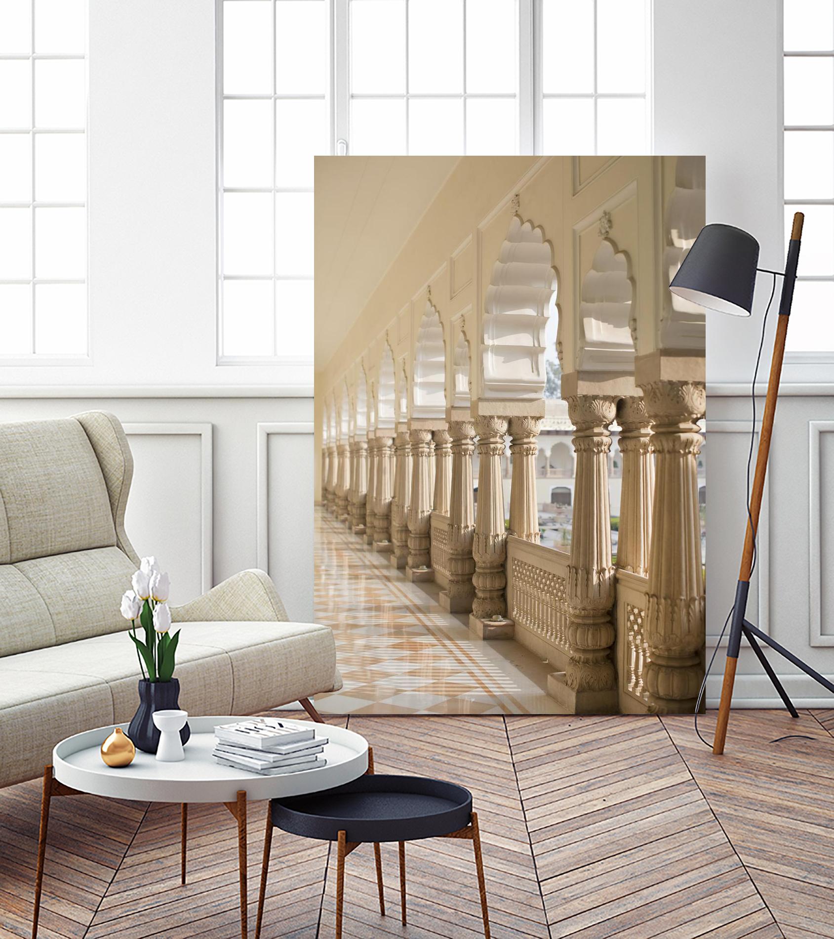 Trough the Chakras I by Karyn Millet on GIANT ART - white antique