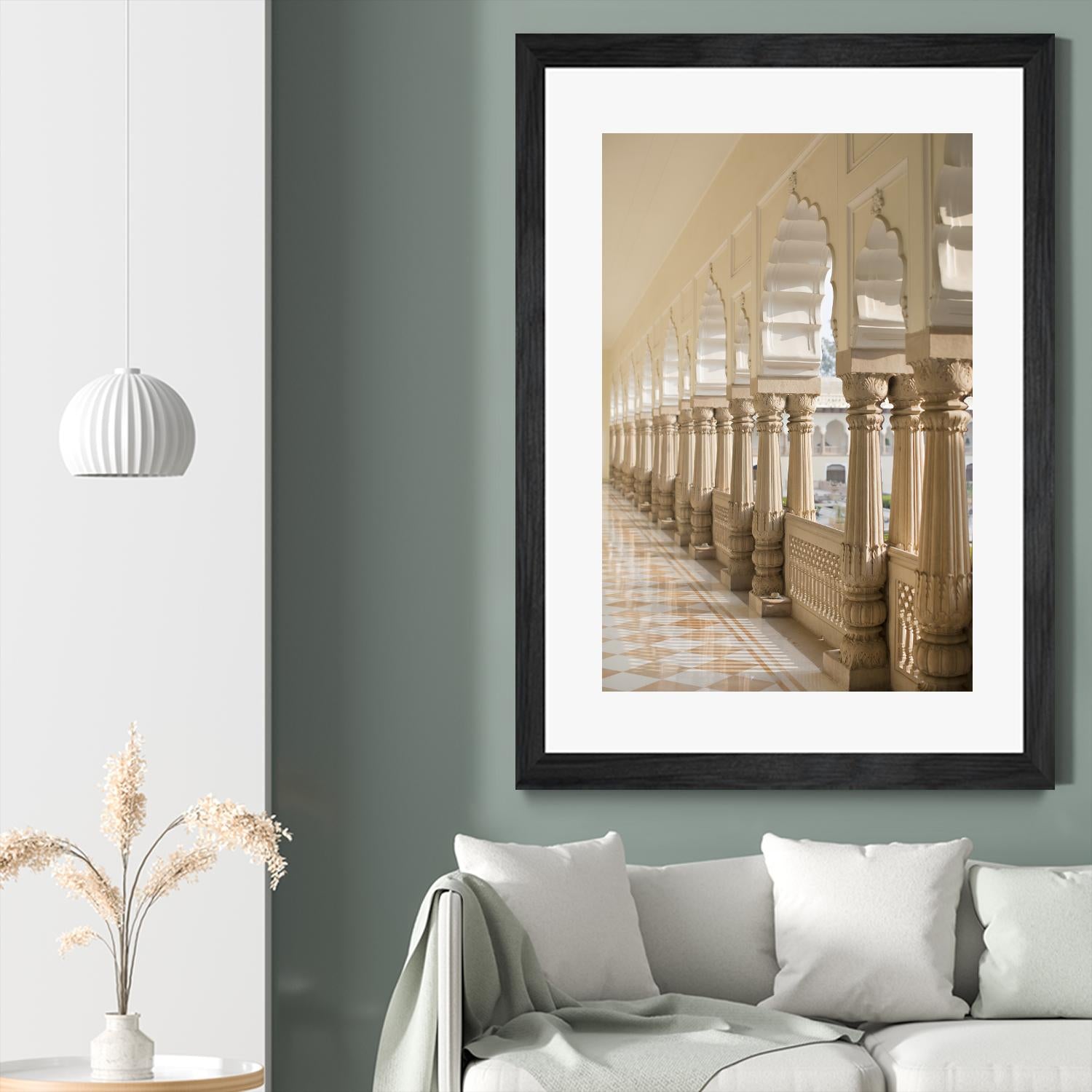 Trough the Chakras I by Karyn Millet on GIANT ART - white antique