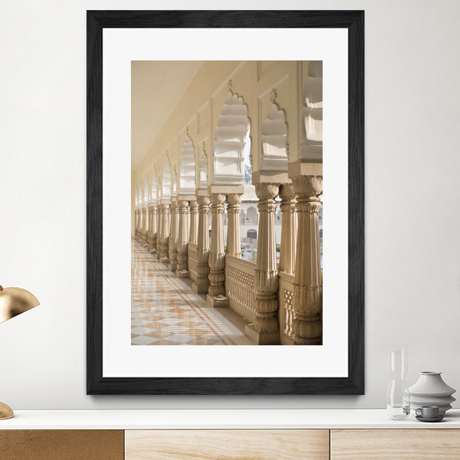 Trough the Chakras I by Karyn Millet on GIANT ART - white antique