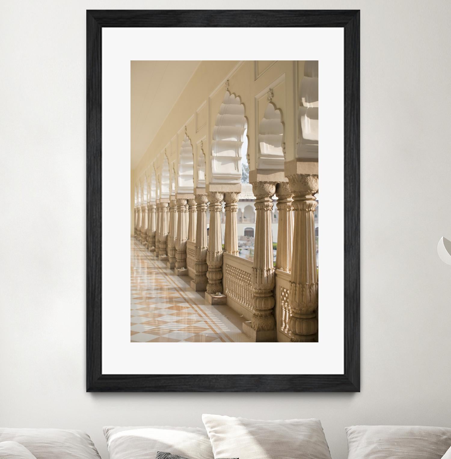 Trough the Chakras I by Karyn Millet on GIANT ART - white antique