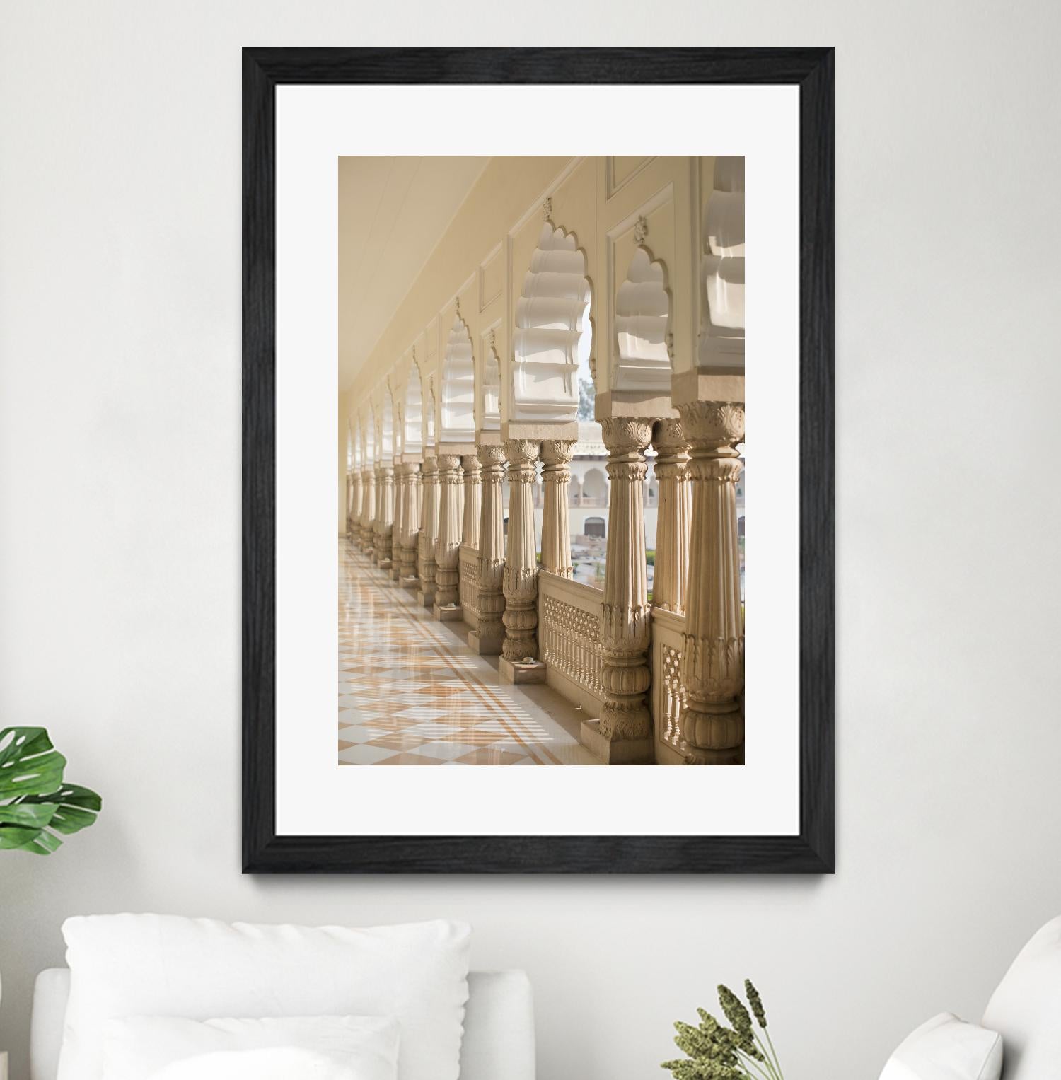 Trough the Chakras I by Karyn Millet on GIANT ART - white antique