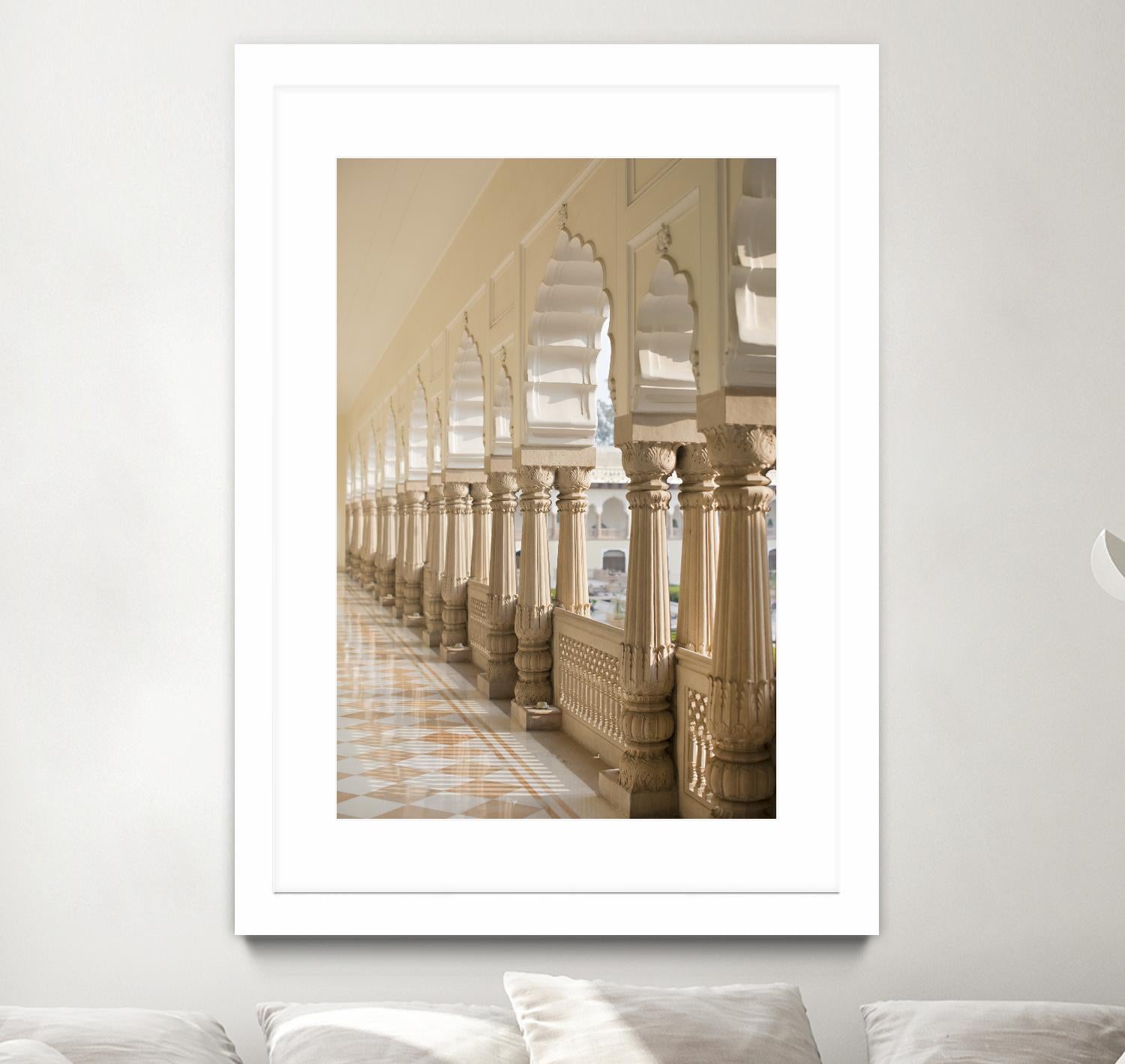 Trough the Chakras I by Karyn Millet on GIANT ART - white antique