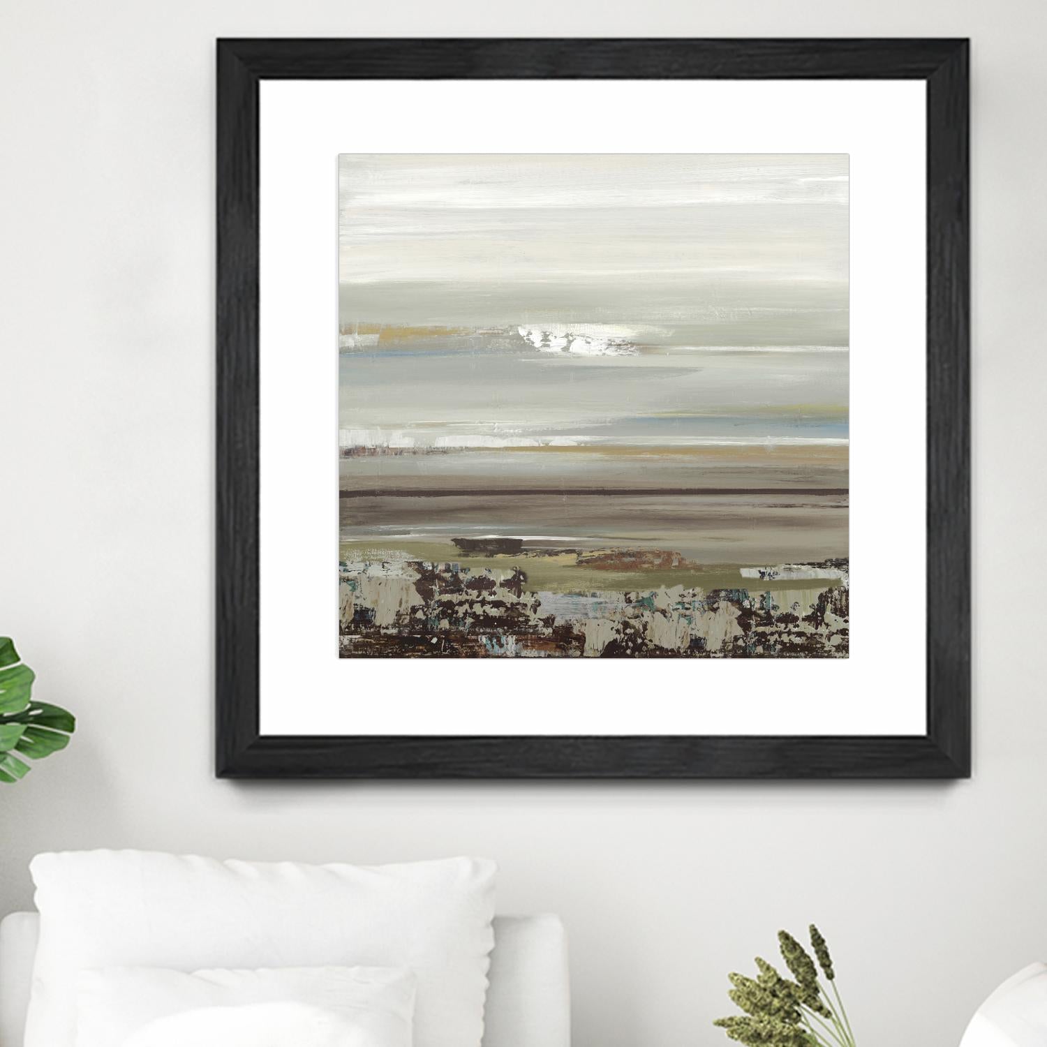 Abyss II by Valeria Mravyan on GIANT ART - blue abstract, landscape