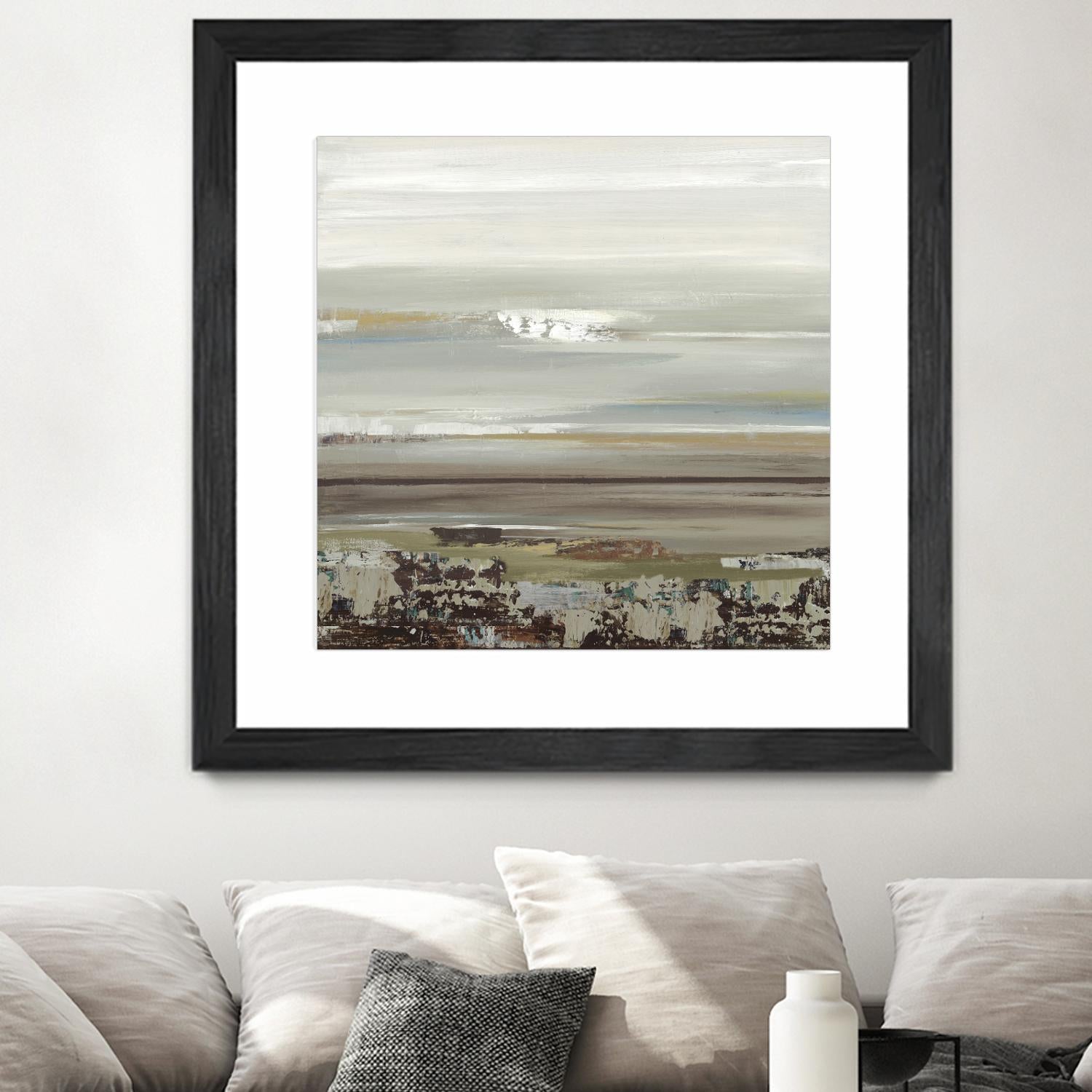 Abyss II by Valeria Mravyan on GIANT ART - blue abstract, landscape