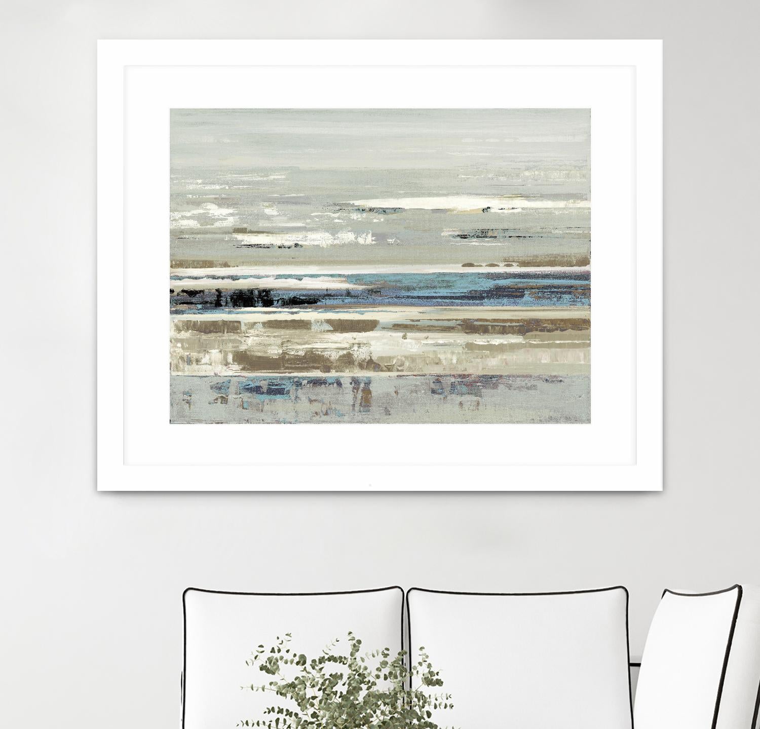 Eternal Horizon I by Valeria Mravyan on GIANT ART - beige abstract