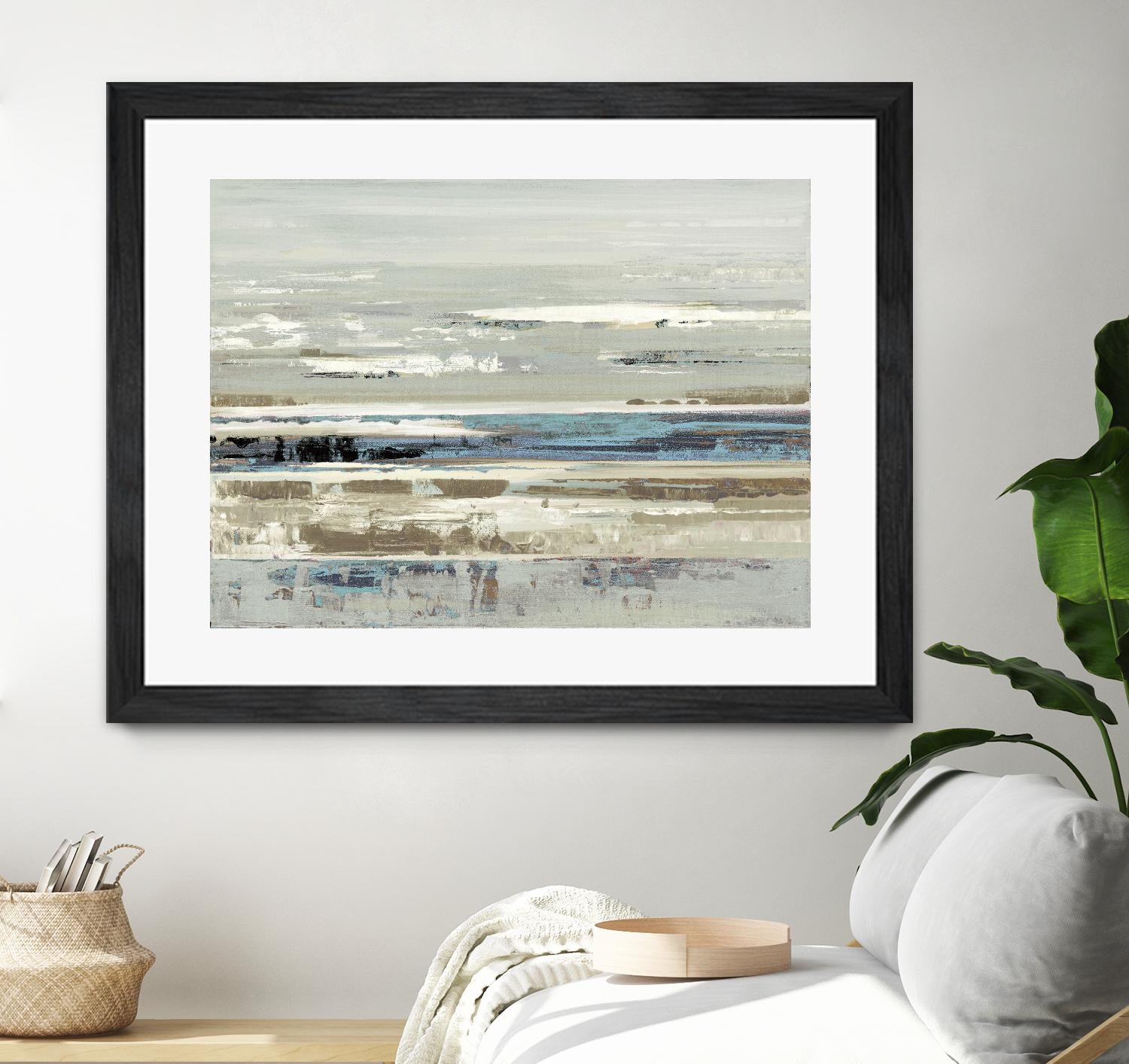 Eternal Horizon I by Valeria Mravyan on GIANT ART - beige abstract