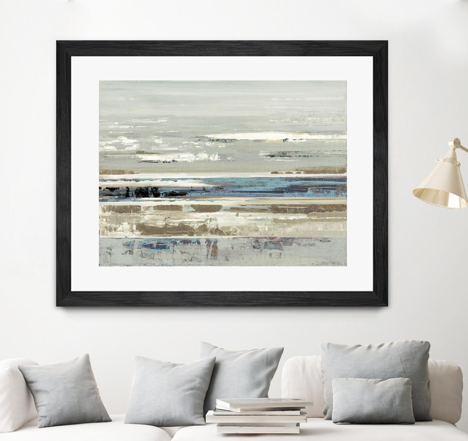 Eternal Horizon I by Valeria Mravyan on GIANT ART - beige abstract