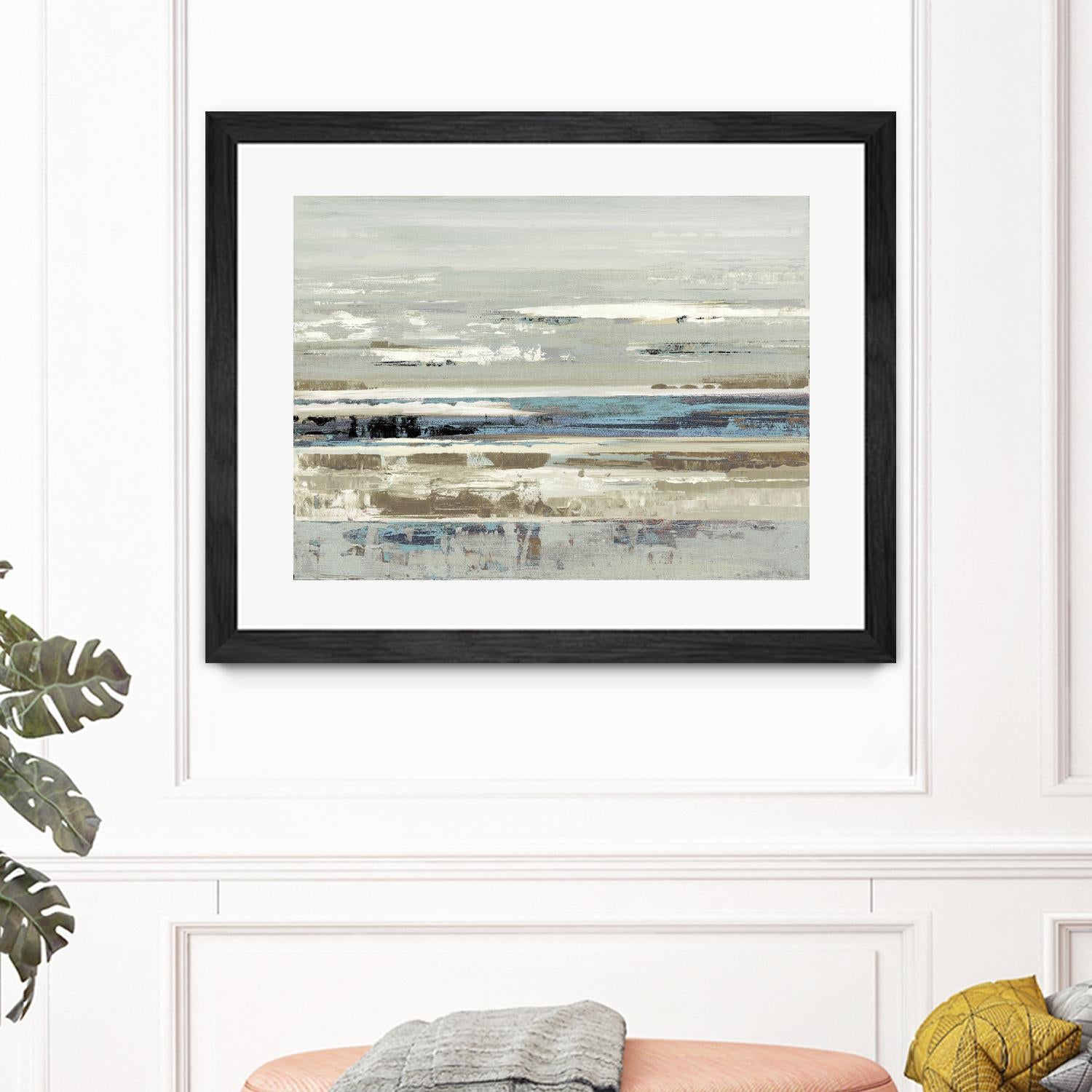 Eternal Horizon I by Valeria Mravyan on GIANT ART - beige abstract