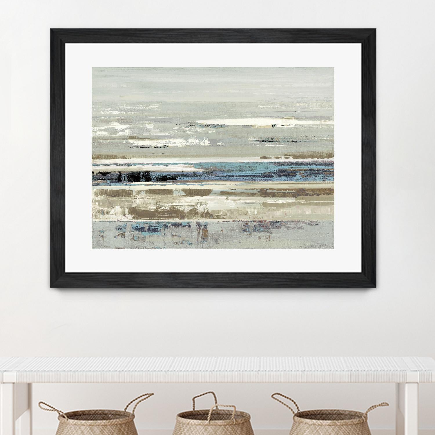 Eternal Horizon I by Valeria Mravyan on GIANT ART - beige abstract