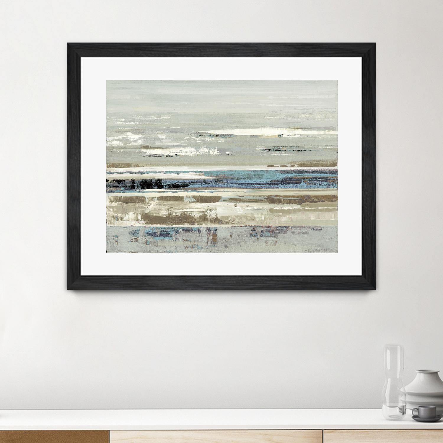 Eternal Horizon I by Valeria Mravyan on GIANT ART - beige abstract