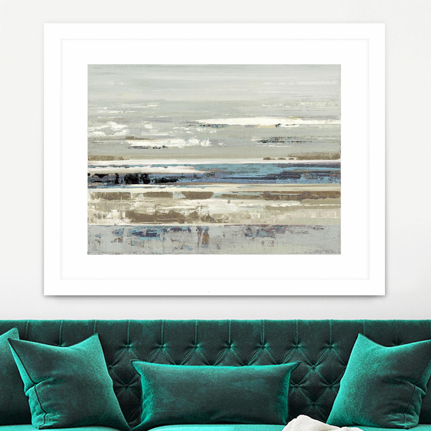 Eternal Horizon I by Valeria Mravyan on GIANT ART - beige abstract