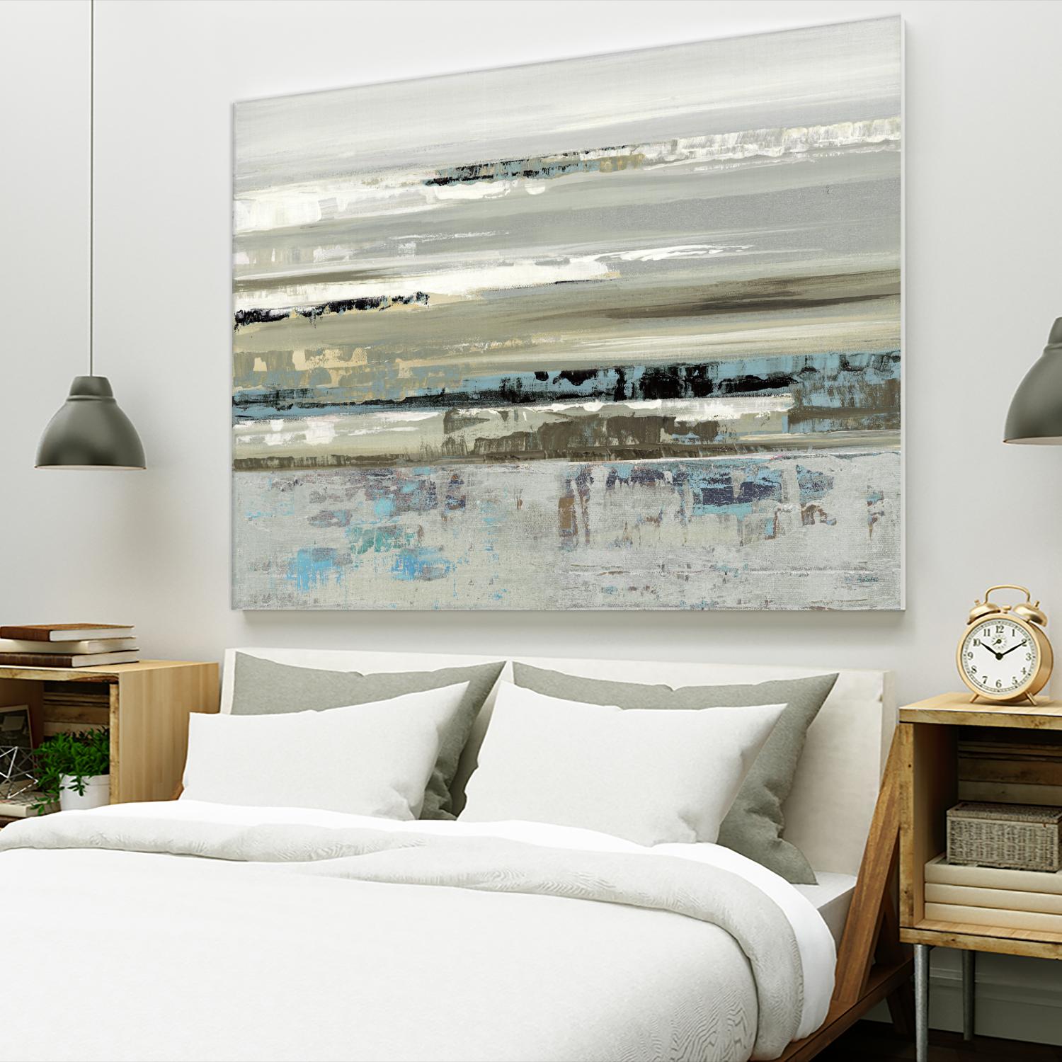 Eternal Horizon II by Valeria Mravyan on GIANT ART - beige abstract