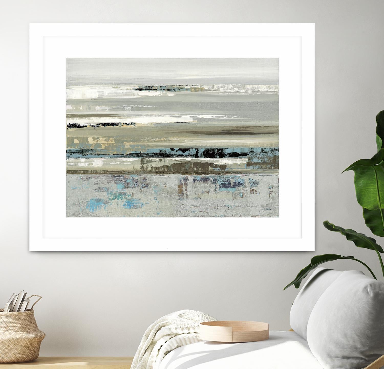 Eternal Horizon II by Valeria Mravyan on GIANT ART - beige abstract