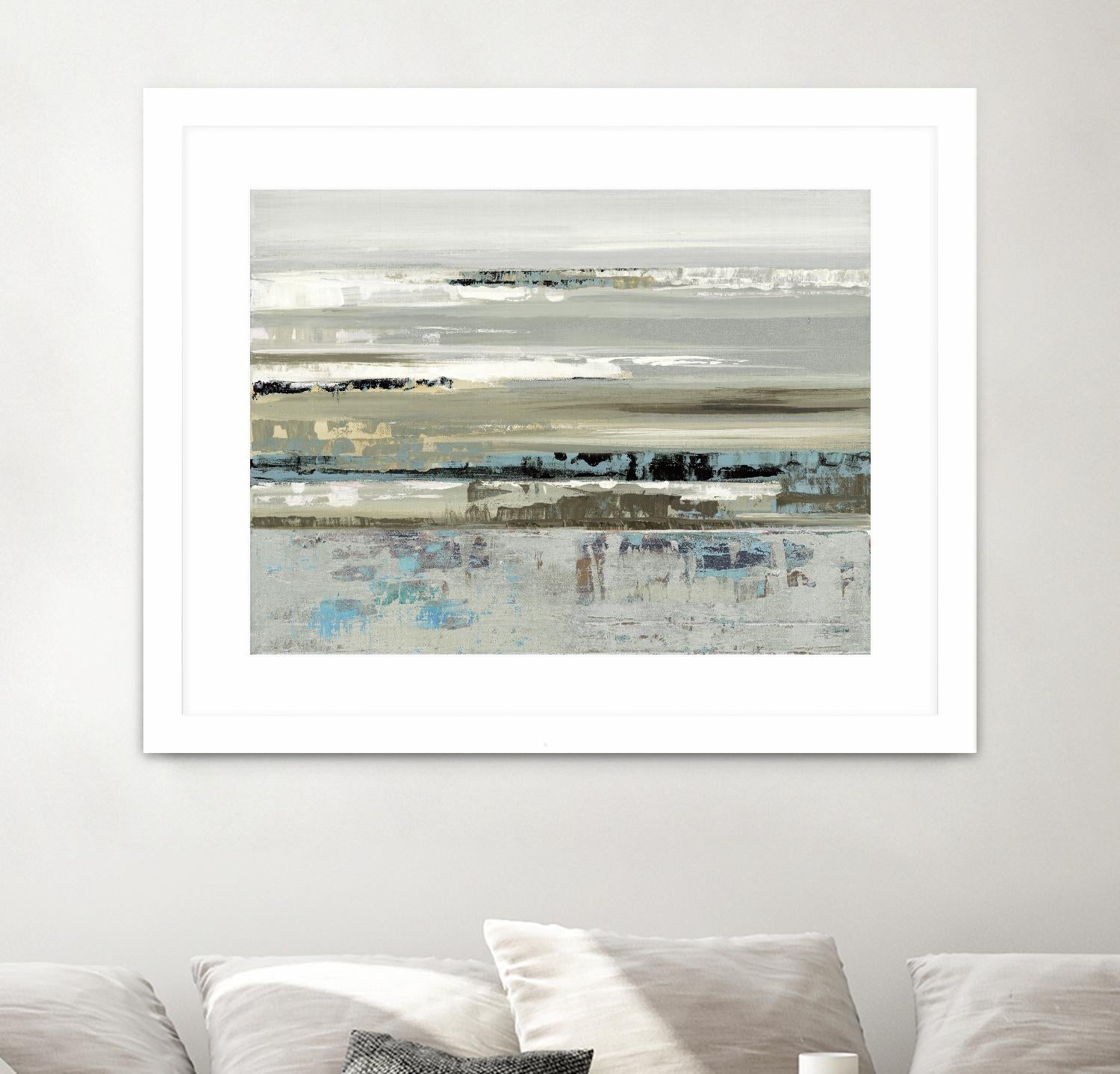 Eternal Horizon II by Valeria Mravyan on GIANT ART - beige abstract