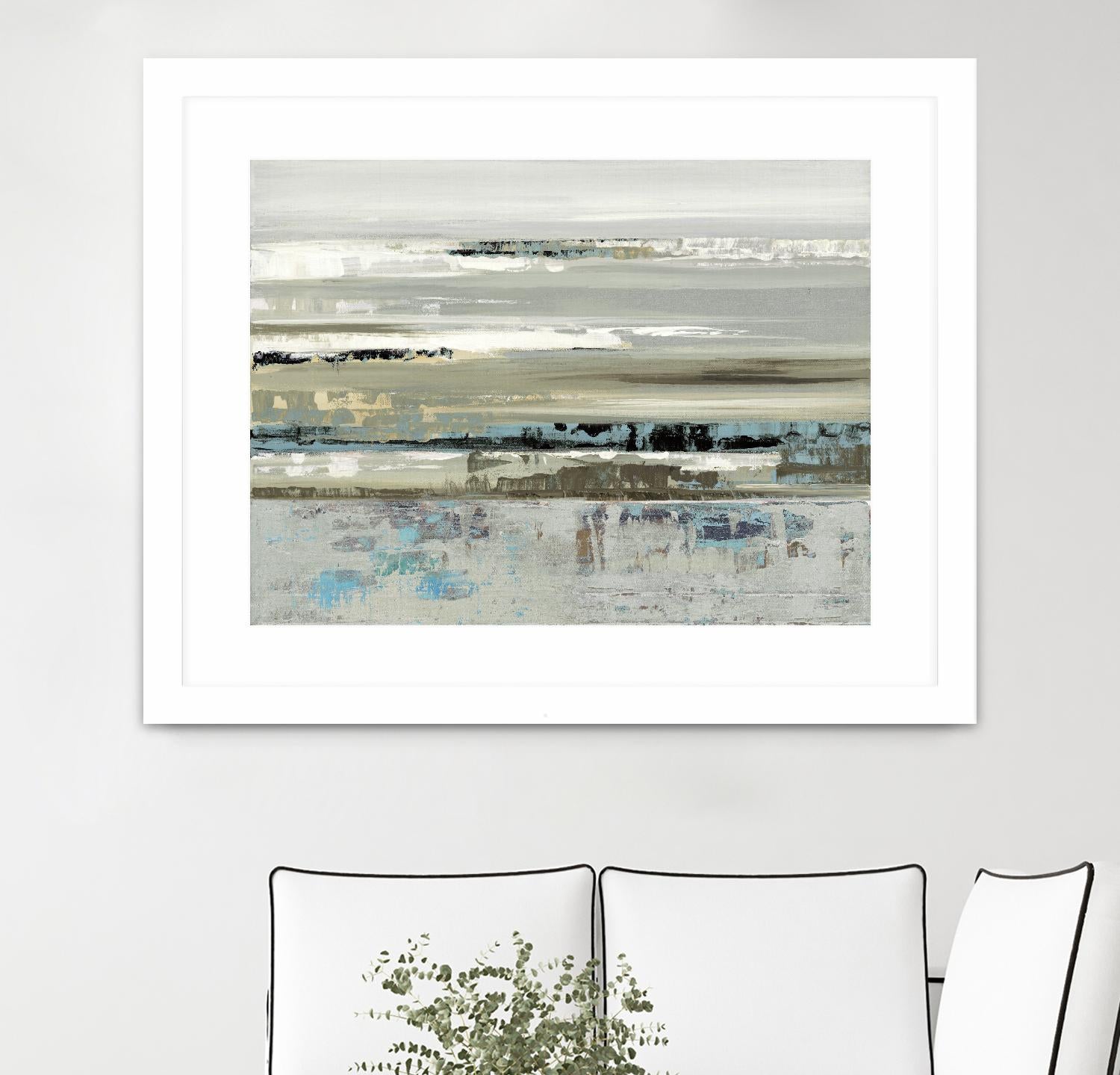 Eternal Horizon II by Valeria Mravyan on GIANT ART - beige abstract