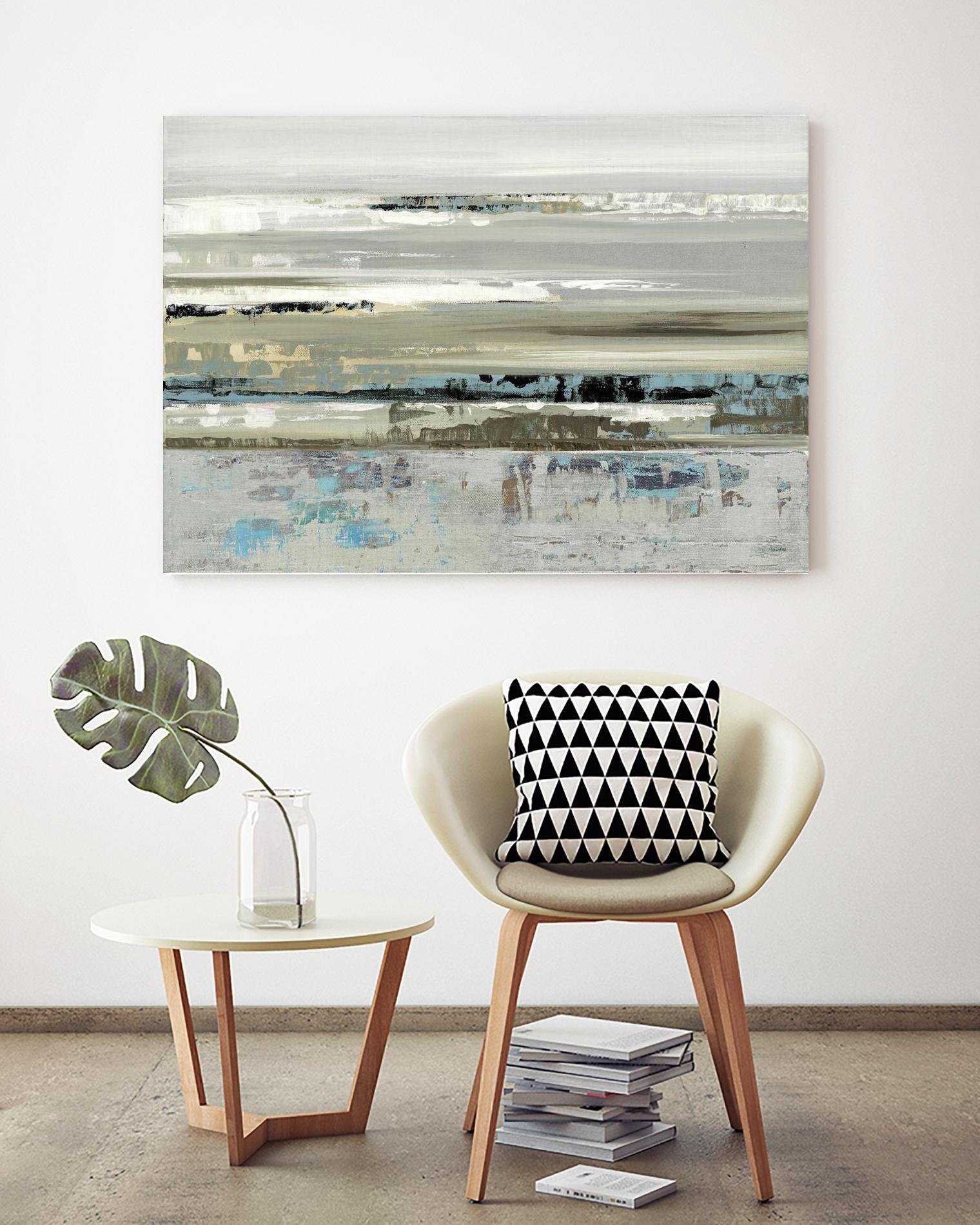 Eternal Horizon II by Valeria Mravyan on GIANT ART - beige abstract