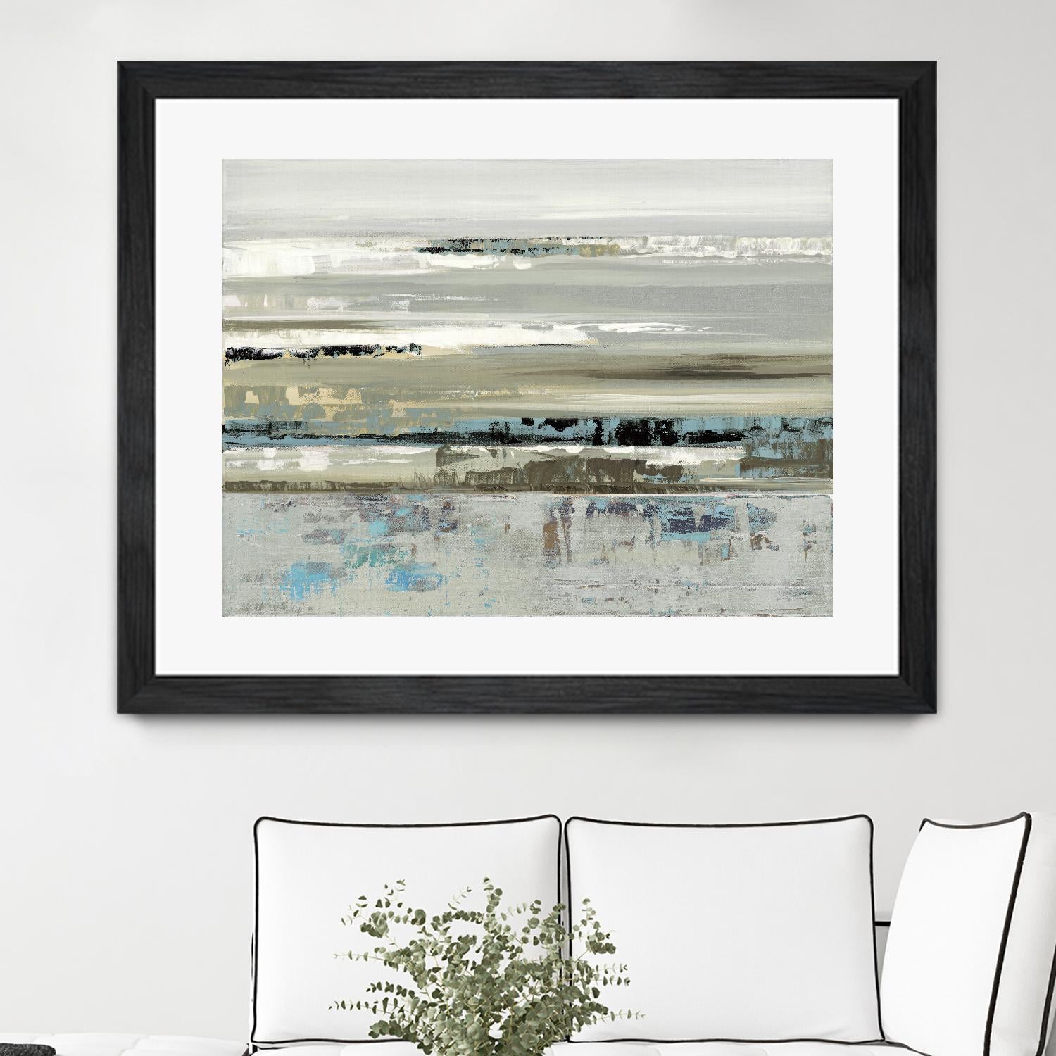 Eternal Horizon II by Valeria Mravyan on GIANT ART - beige abstract