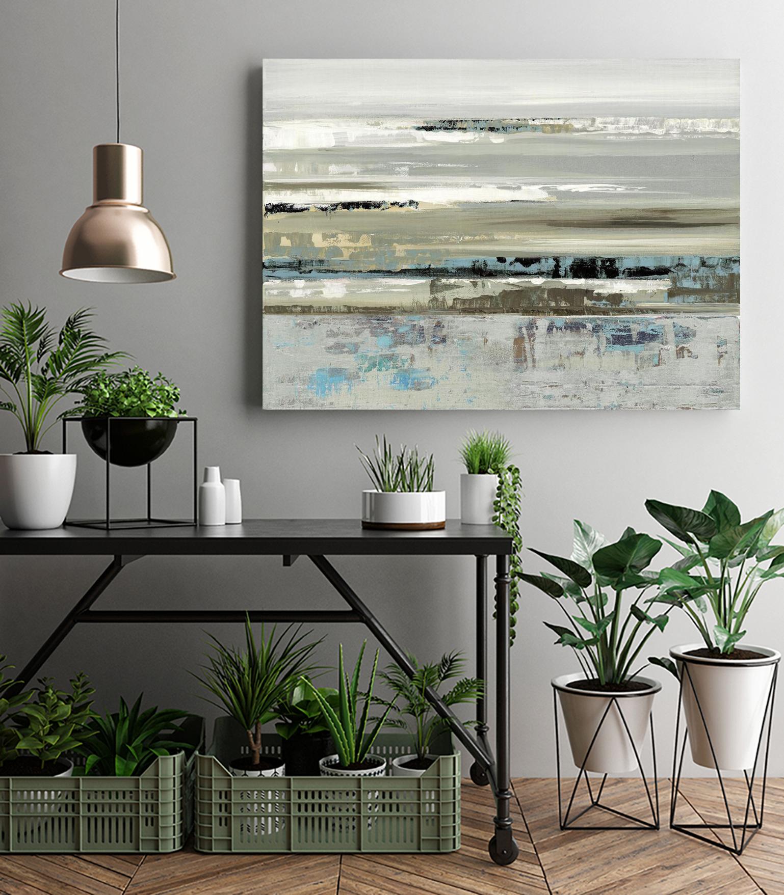 Eternal Horizon II by Valeria Mravyan on GIANT ART - beige abstract