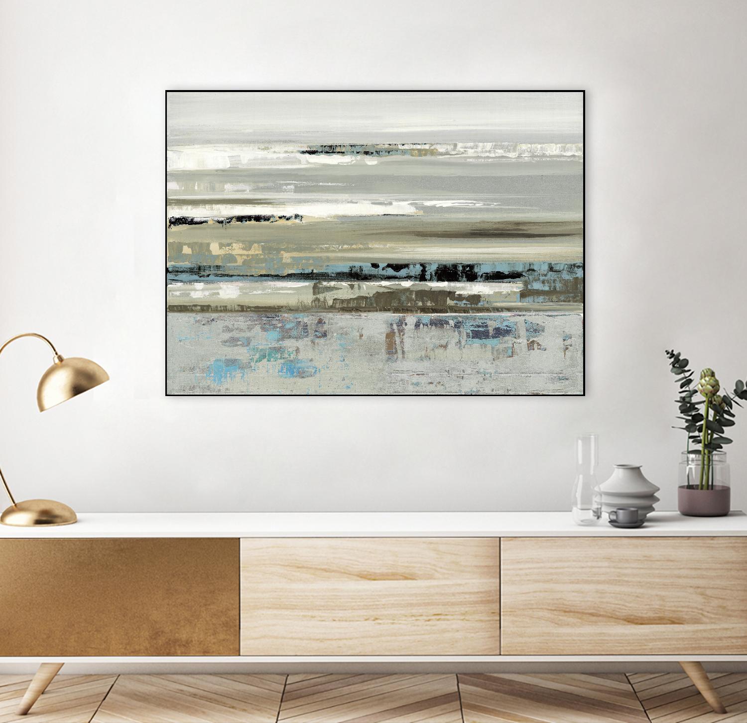 Eternal Horizon II by Valeria Mravyan on GIANT ART - beige abstract