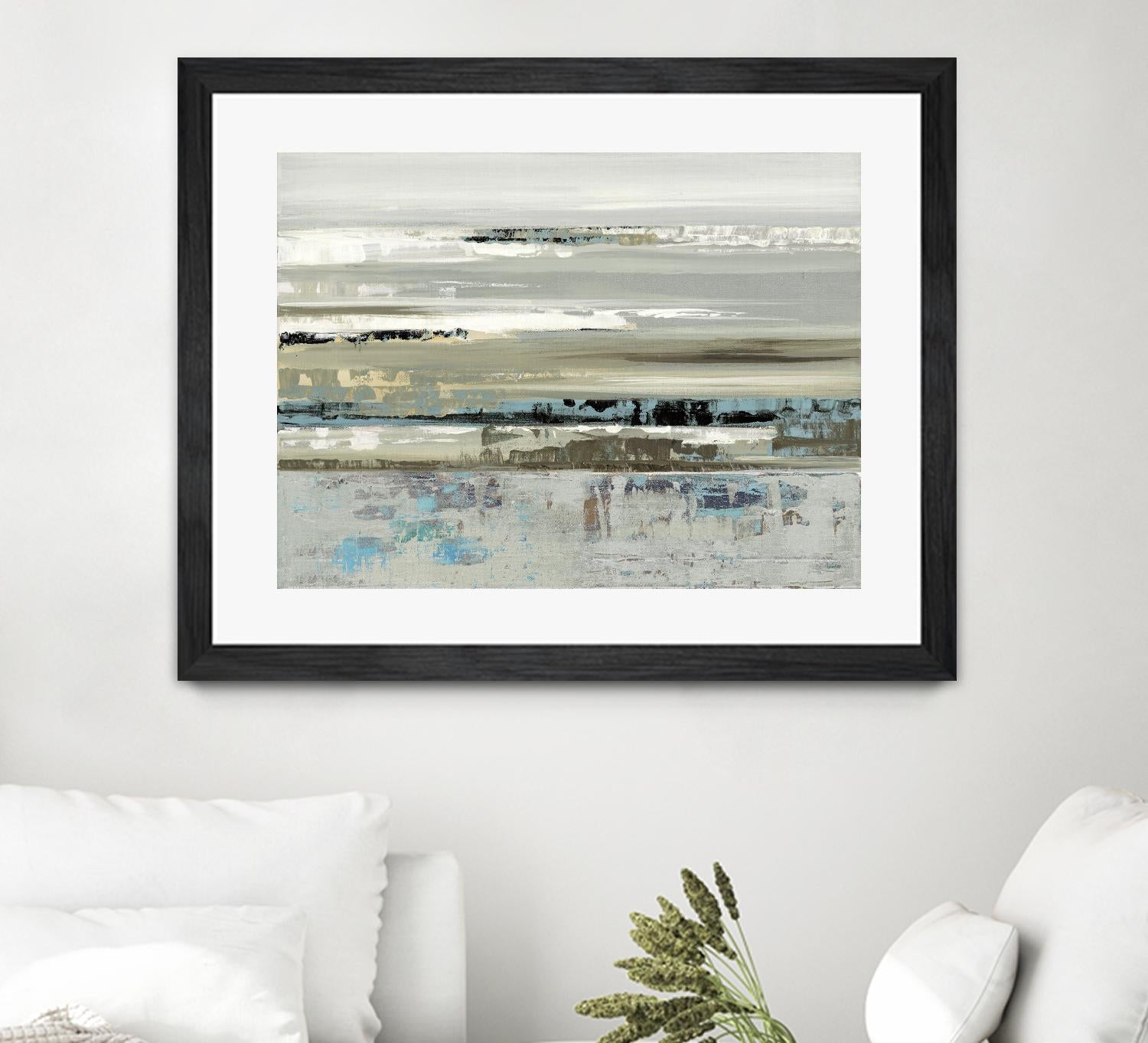 Eternal Horizon II by Valeria Mravyan on GIANT ART - beige abstract