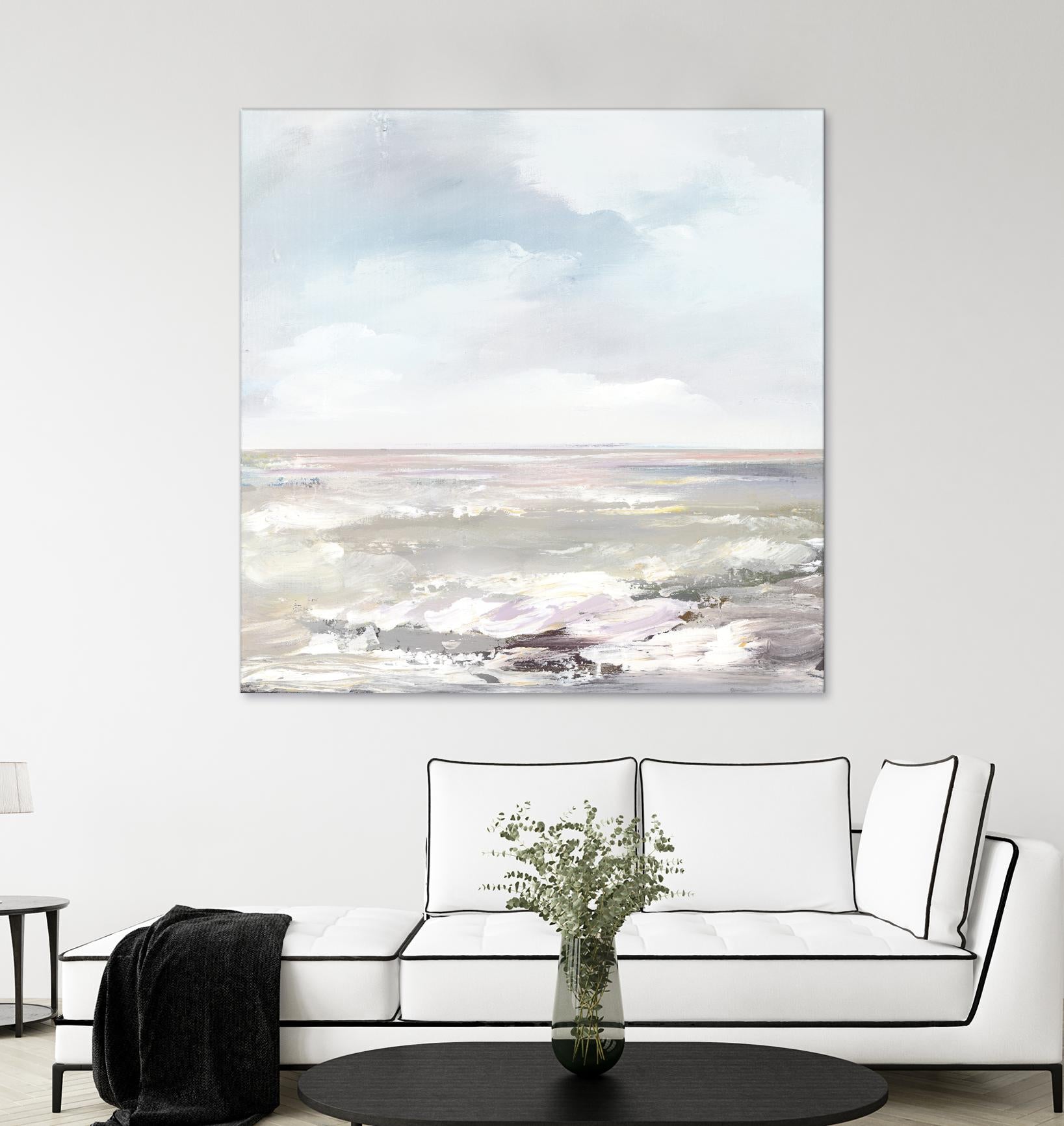 Beneath the Sky I by Valeria Mravyan on GIANT ART - pink abstract