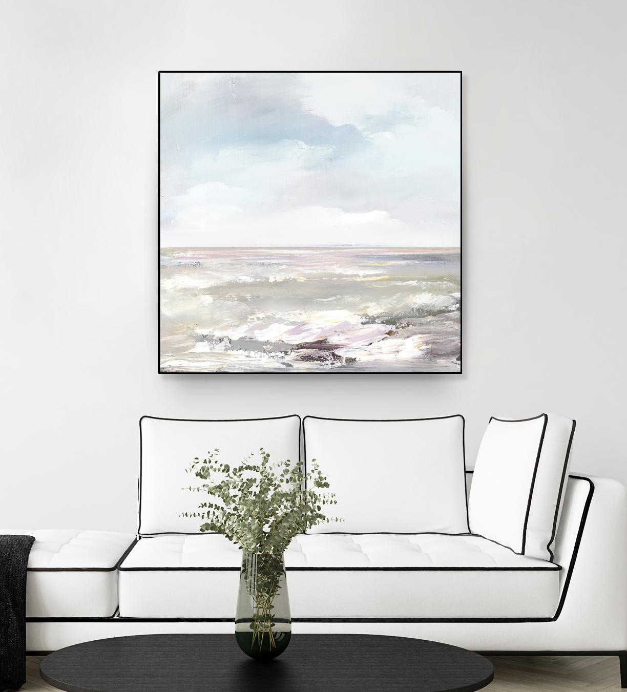 Beneath the Sky I by Valeria Mravyan on GIANT ART - pink abstract