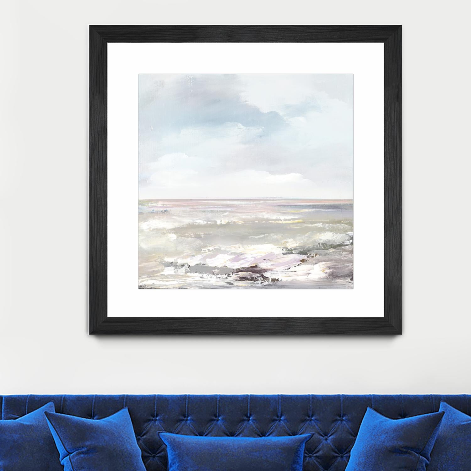 Beneath the Sky I by Valeria Mravyan on GIANT ART - pink abstract