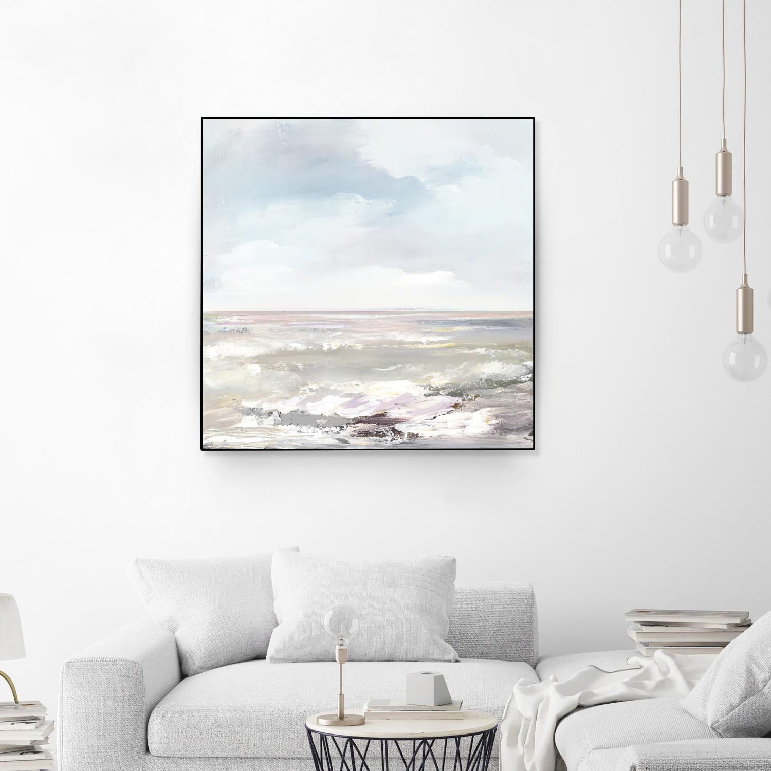 Beneath the Sky I by Valeria Mravyan on GIANT ART - pink abstract