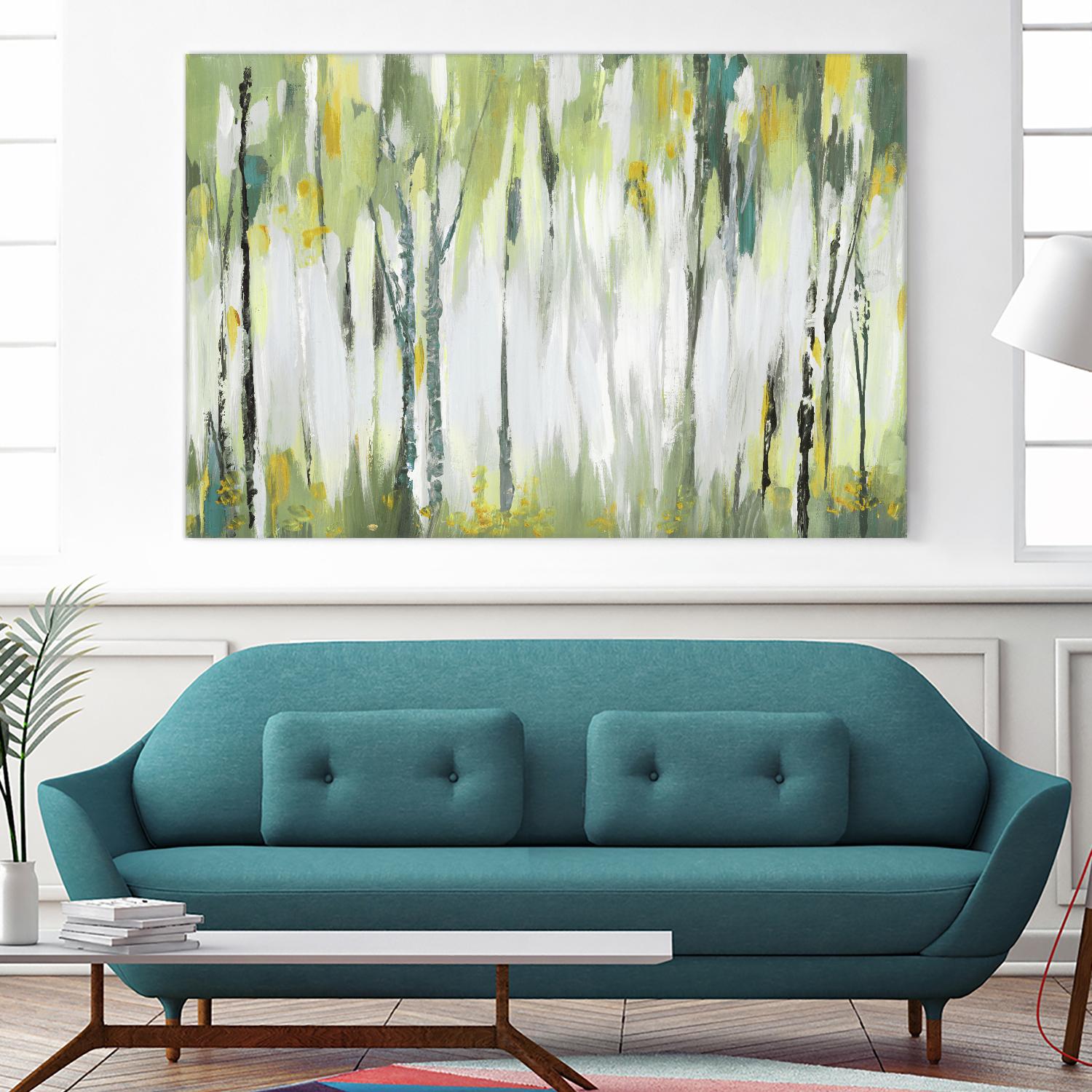 Breezy II by Valeria Mravyan on GIANT ART - yellow trees