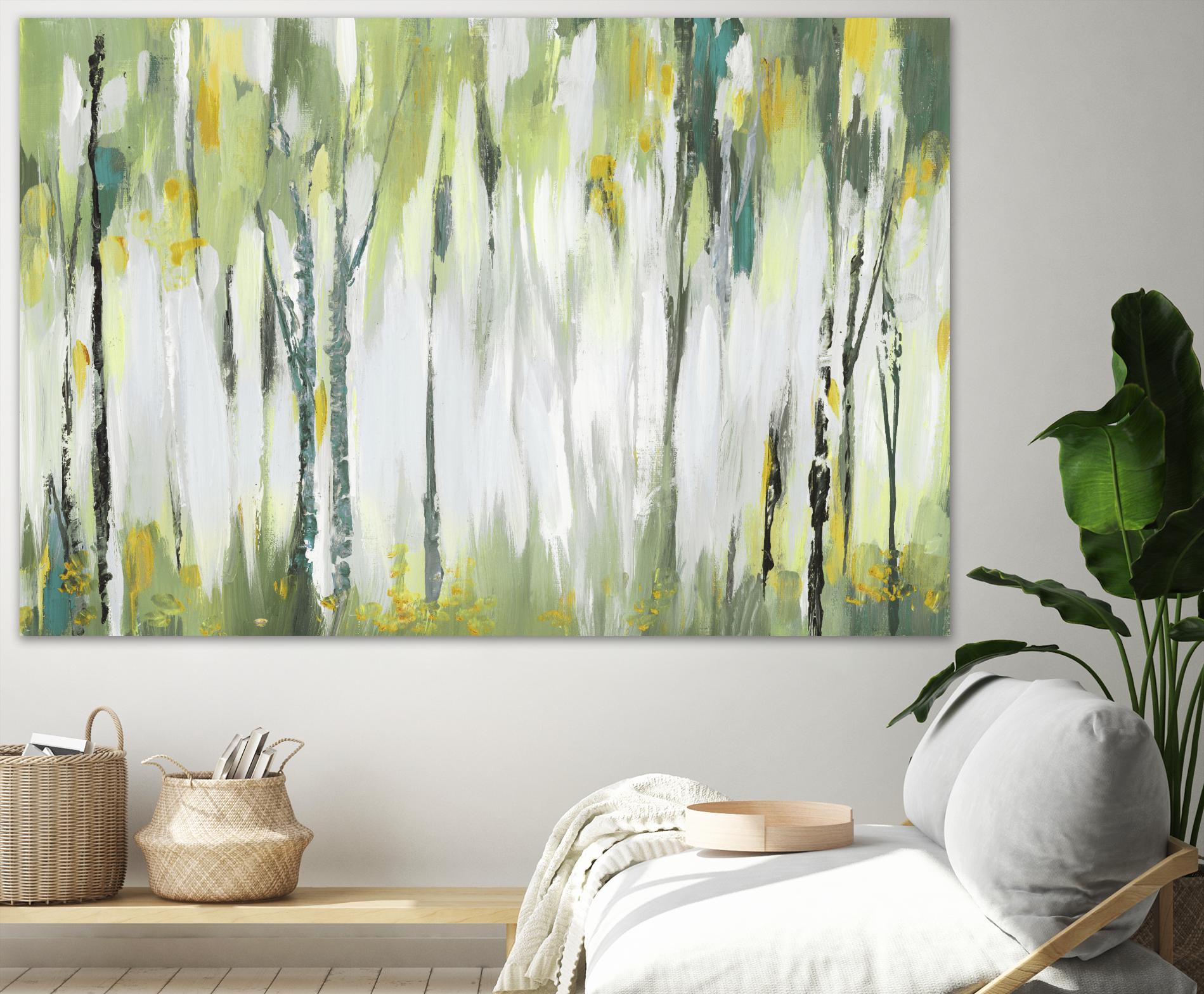 Breezy II by Valeria Mravyan on GIANT ART - yellow trees