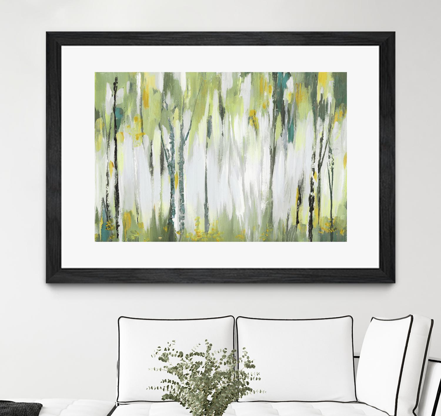 Breezy II by Valeria Mravyan on GIANT ART - yellow trees