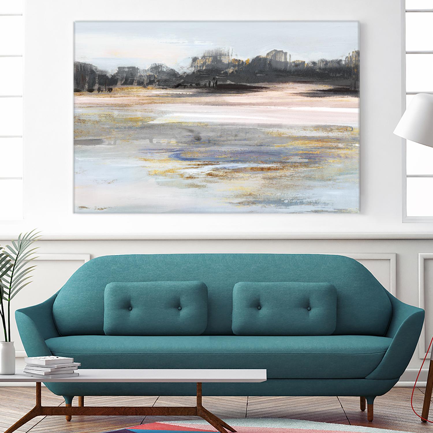 Organic Field II by Valeria Mravyan on GIANT ART - black landscape