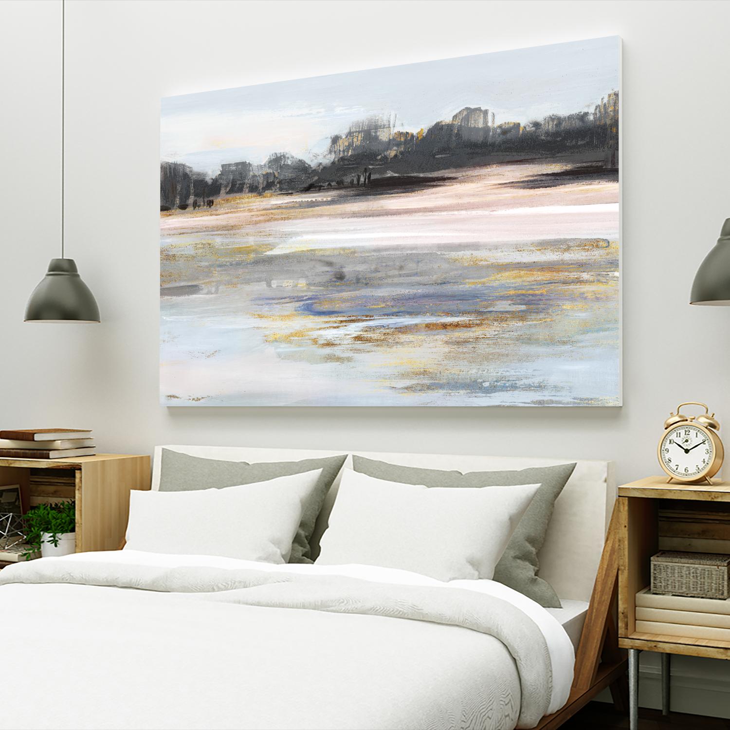 Organic Field II by Valeria Mravyan on GIANT ART - black landscape