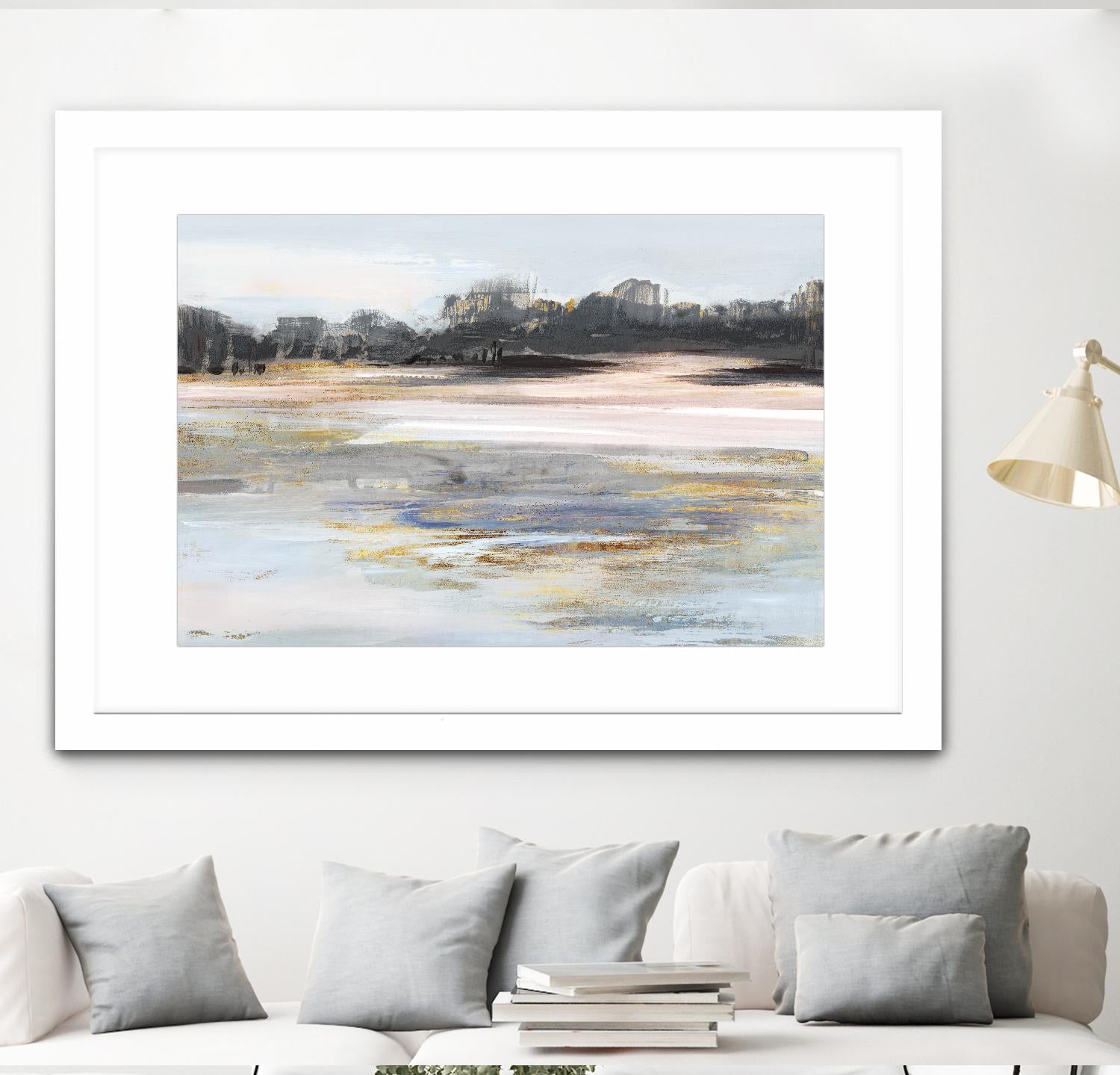 Organic Field II by Valeria Mravyan on GIANT ART - black landscape