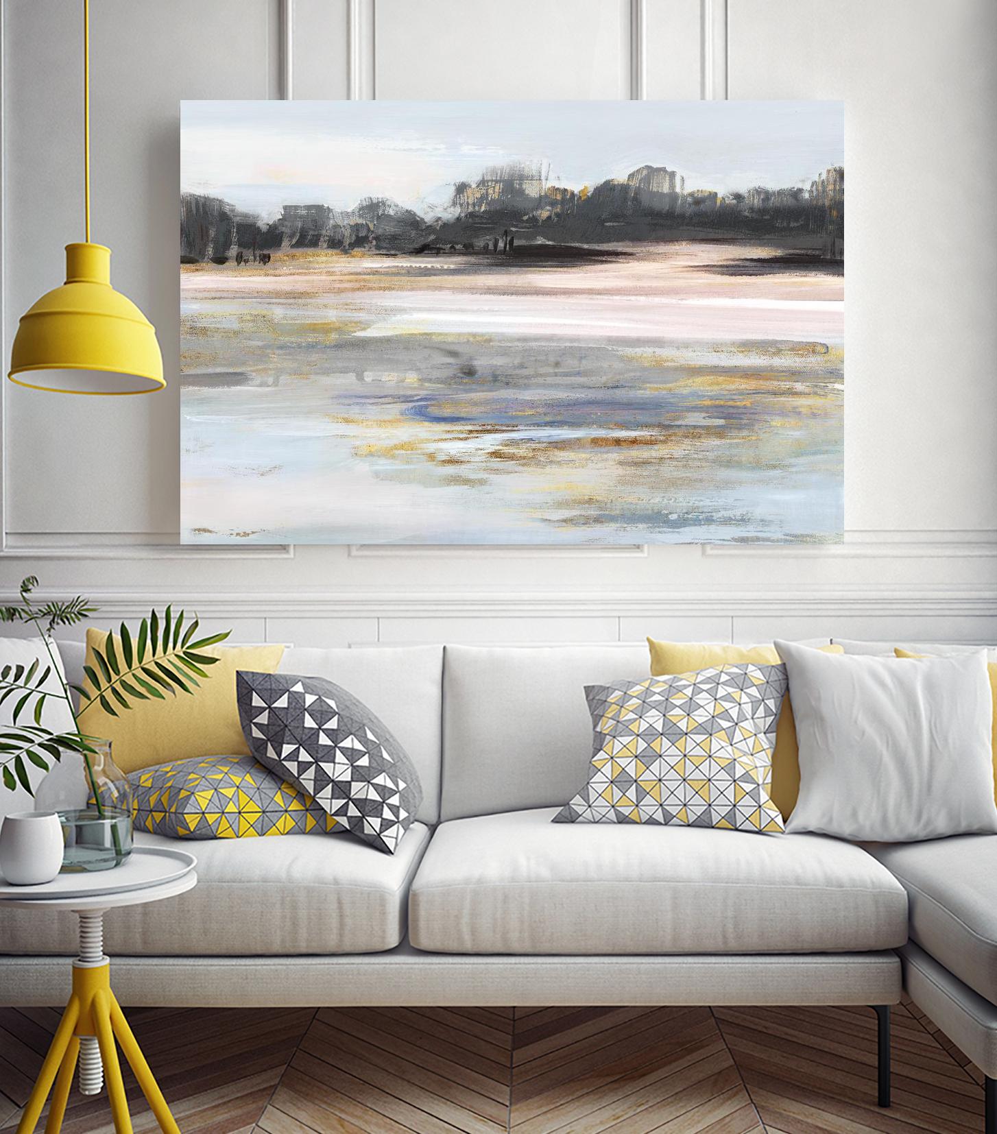 Organic Field II by Valeria Mravyan on GIANT ART - black landscape