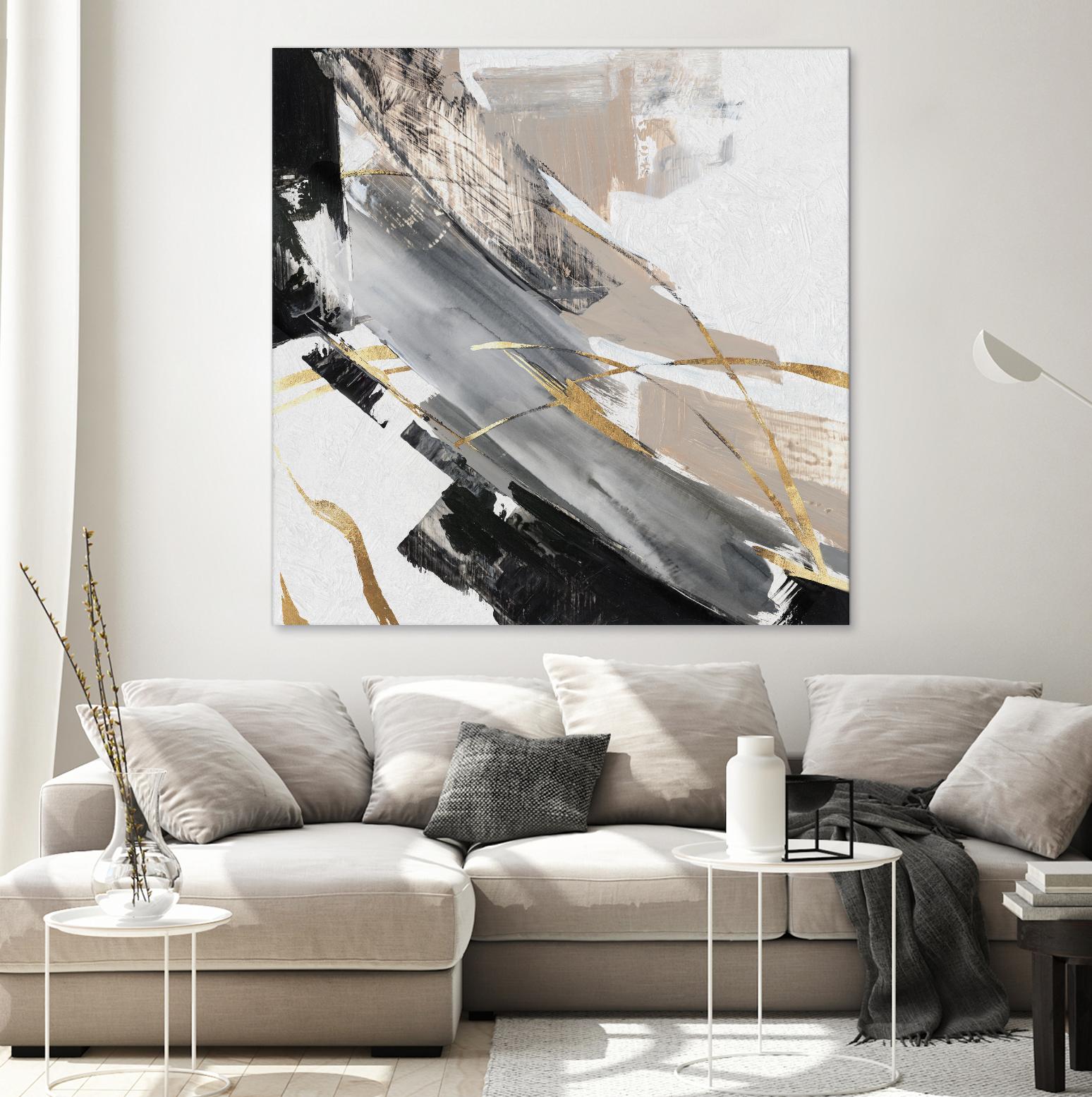 Thunder Chasing I by Lera on GIANT ART - abstract