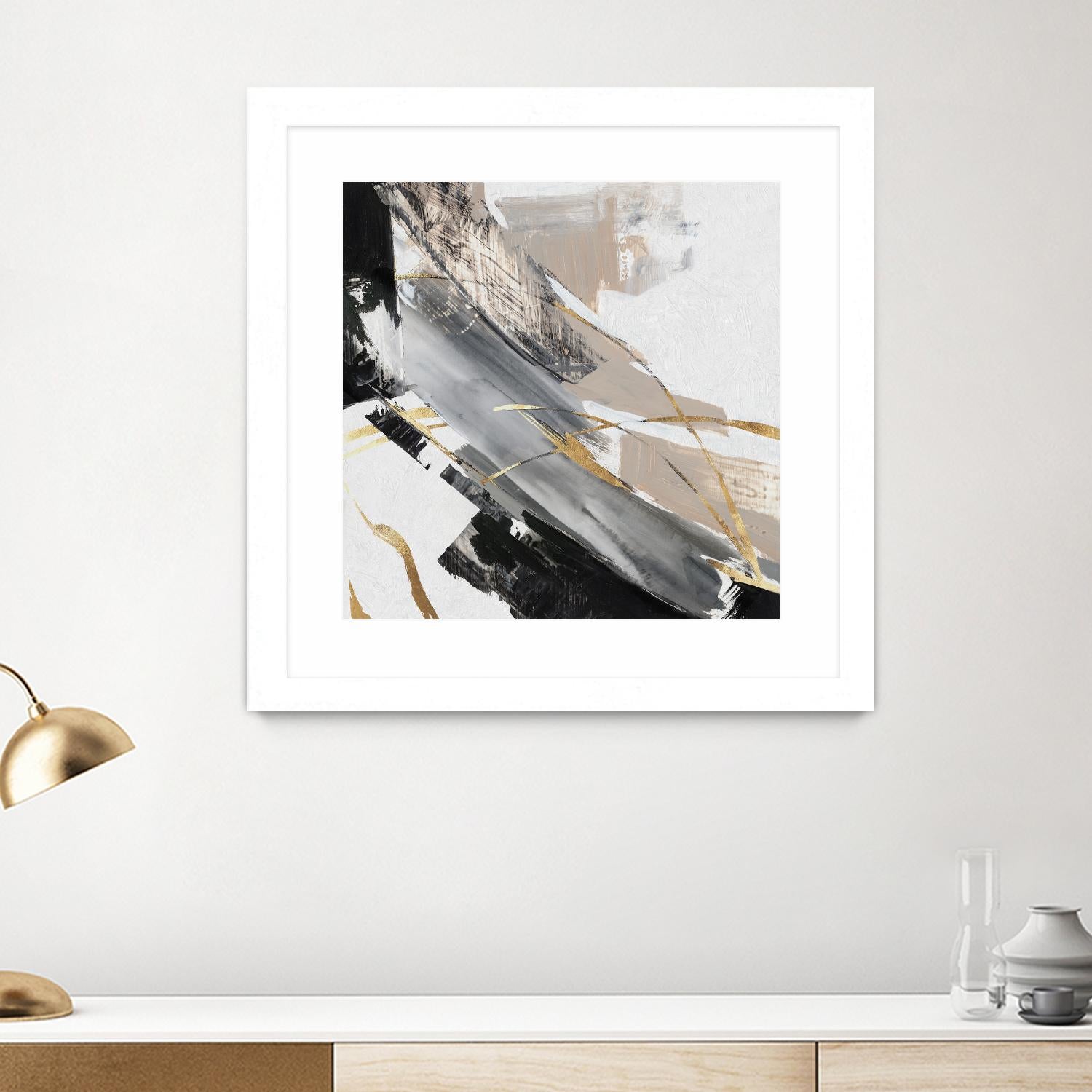 Thunder Chasing I by Lera on GIANT ART - abstract