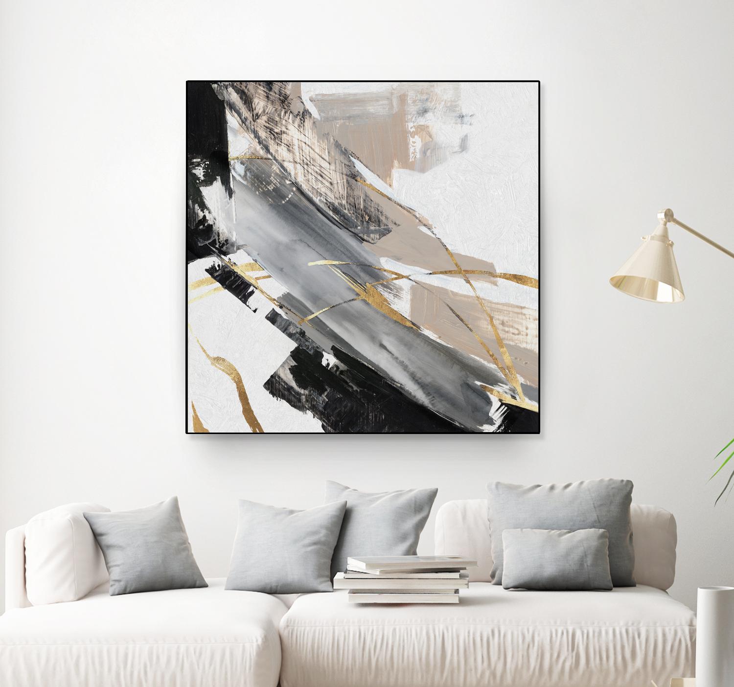 Thunder Chasing I by Lera on GIANT ART - abstract