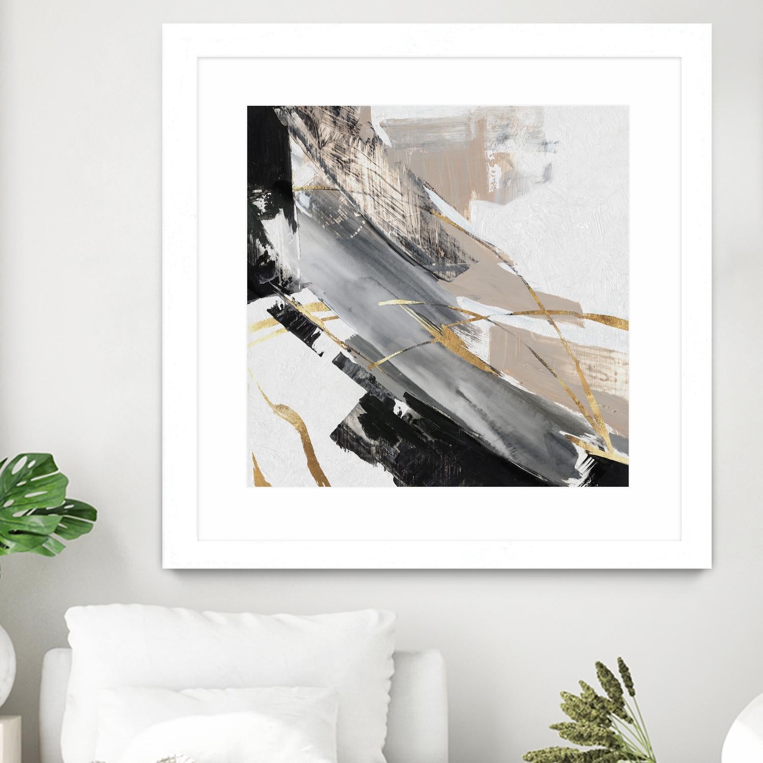 Thunder Chasing I by Lera on GIANT ART - abstract