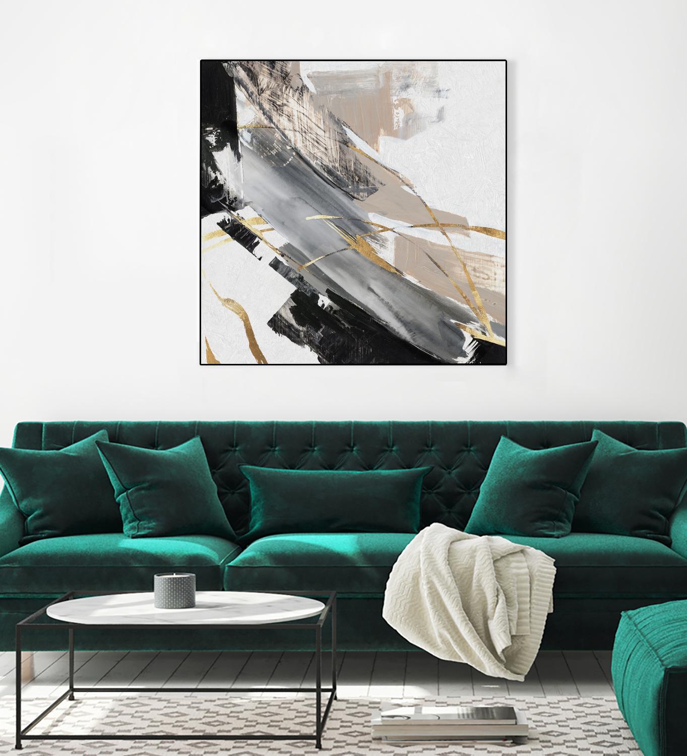 Thunder Chasing I by Lera on GIANT ART - abstract