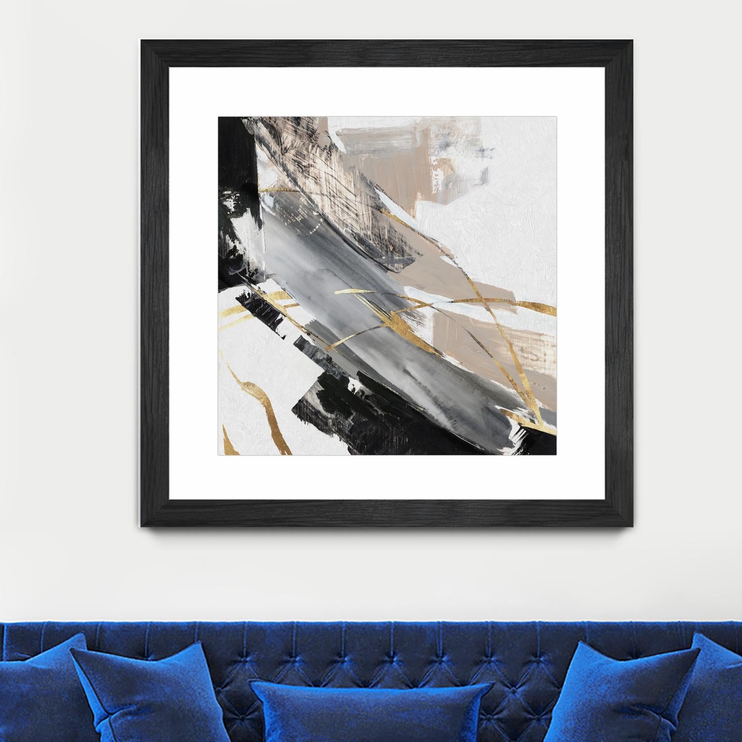 Thunder Chasing I by Lera on GIANT ART - abstract