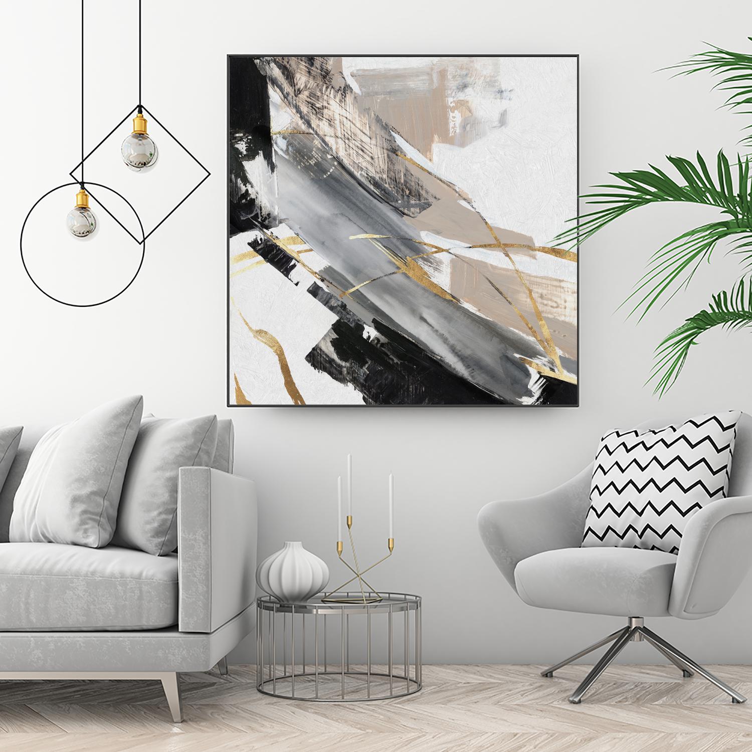 Thunder Chasing I by Lera on GIANT ART - abstract