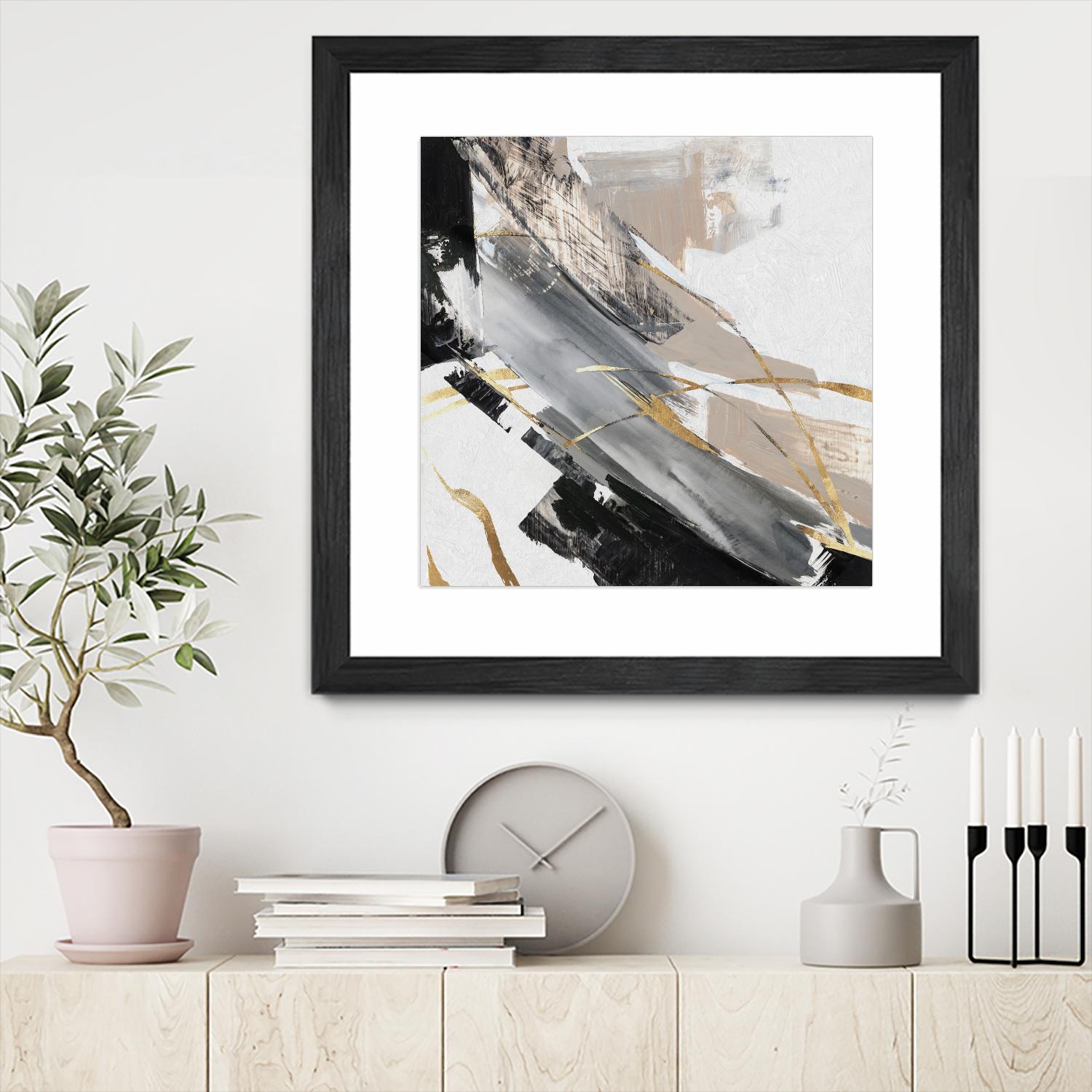 Thunder Chasing I by Lera on GIANT ART - abstract