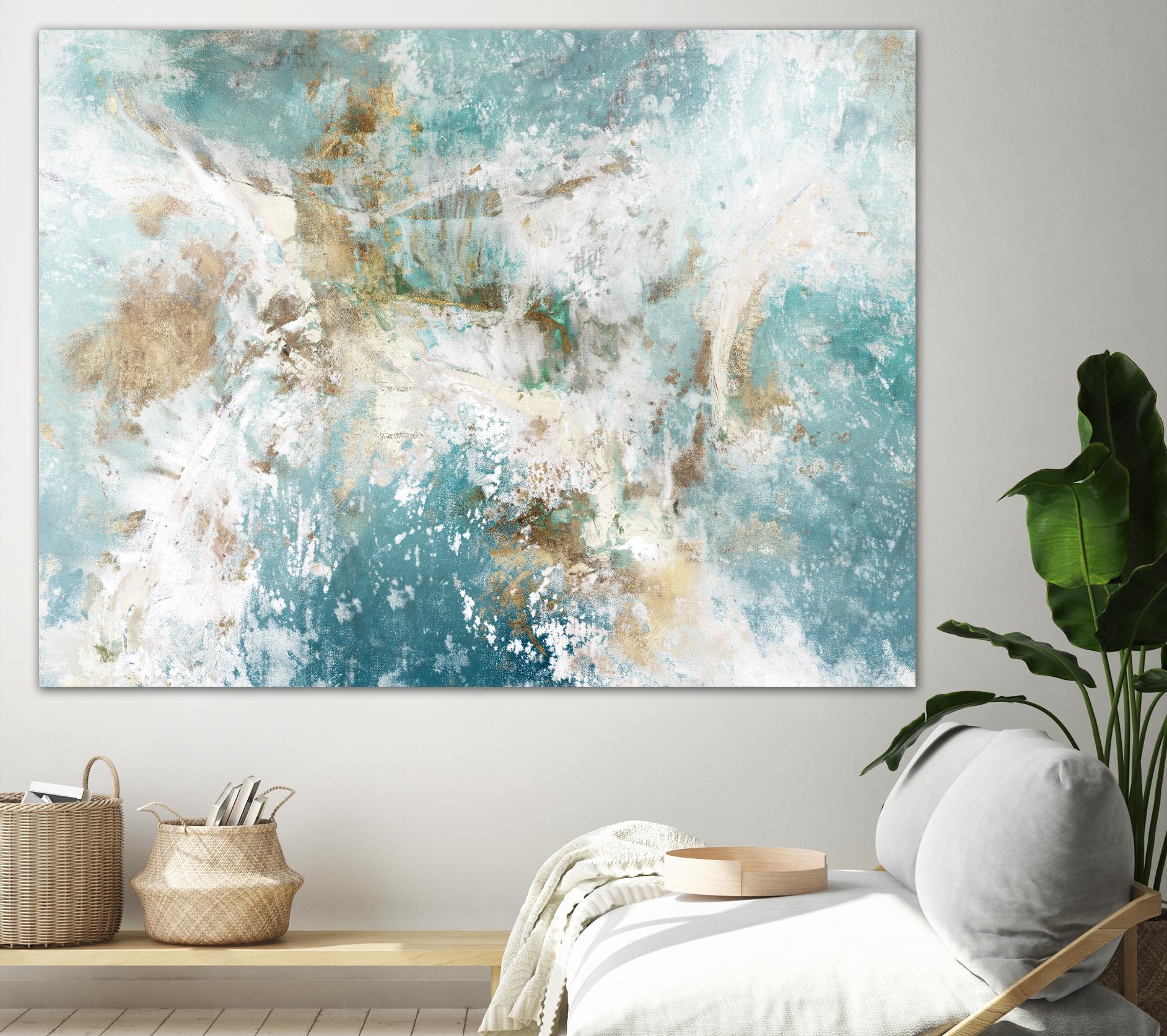 Waking Hour by Elle Jacobs on GIANT ART - white abstract